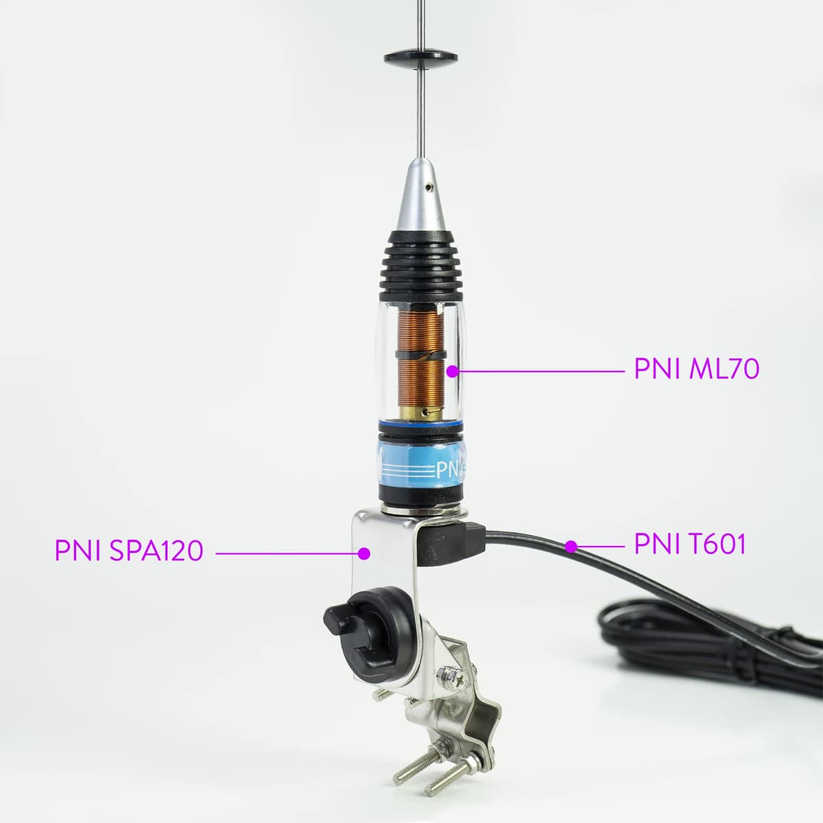 Antena CB PNI ML70, Longitud 70 cm, 26-30 MHz, 200 W, sin Accesorios — view 5