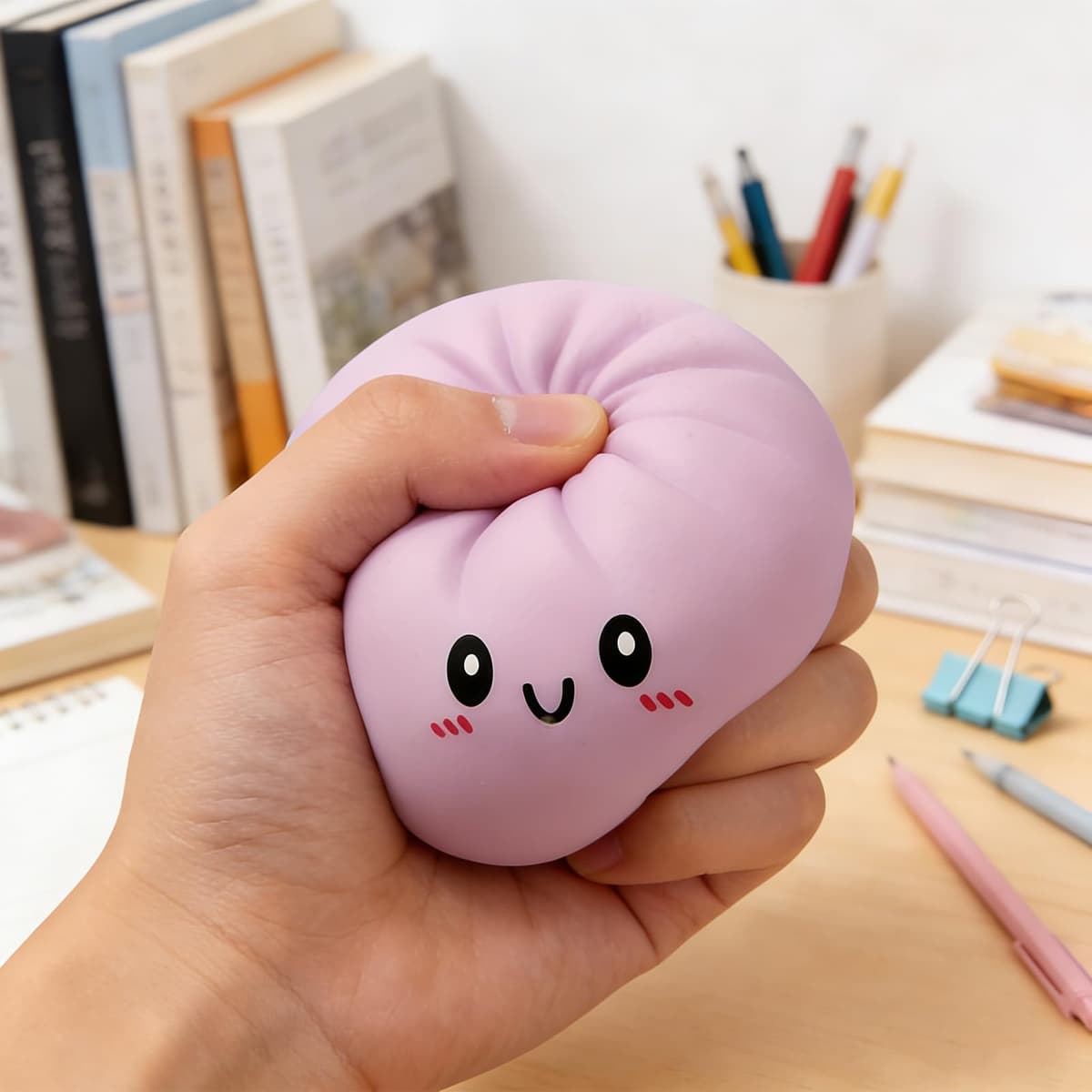 Glitter Dumpling Sorpresa Jguete Dmplings Mystery con Caja Vaporera (Morado) — view 5
