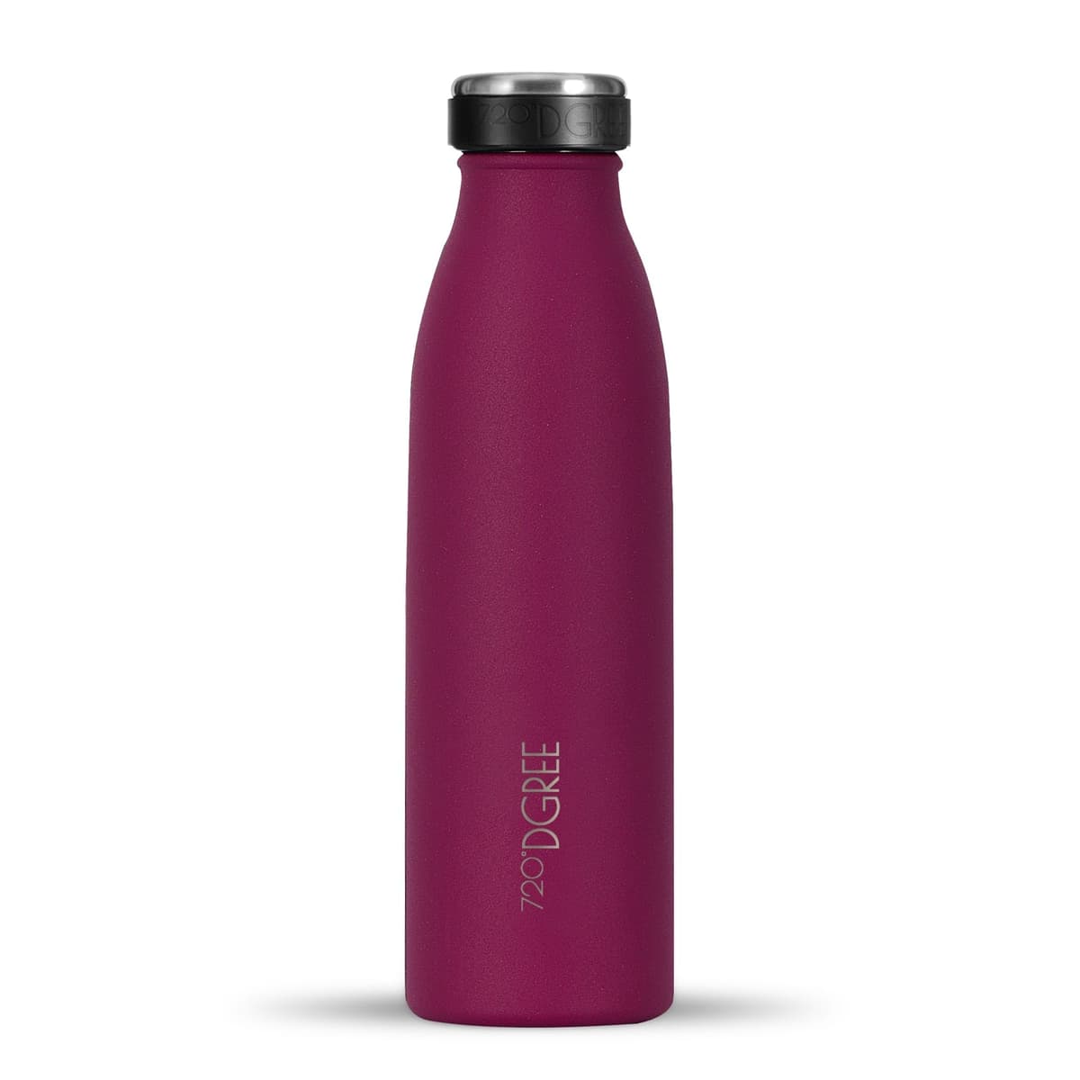 720°DGREE Botella Agua Acero Inoxidable “milkyBottle“ – 1litro - Sin BPA Free, Antigoteo y Prueba de Fugas - Frasco térmico, Cantimplora Aislada - Bebida con Gas, Deporte, Escuela, Gimnasio Exteriore — view 15