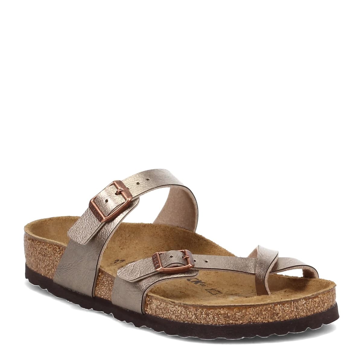 Birkenstock Rio Sandals Girls White/Patent Sandals Shoes — view 42