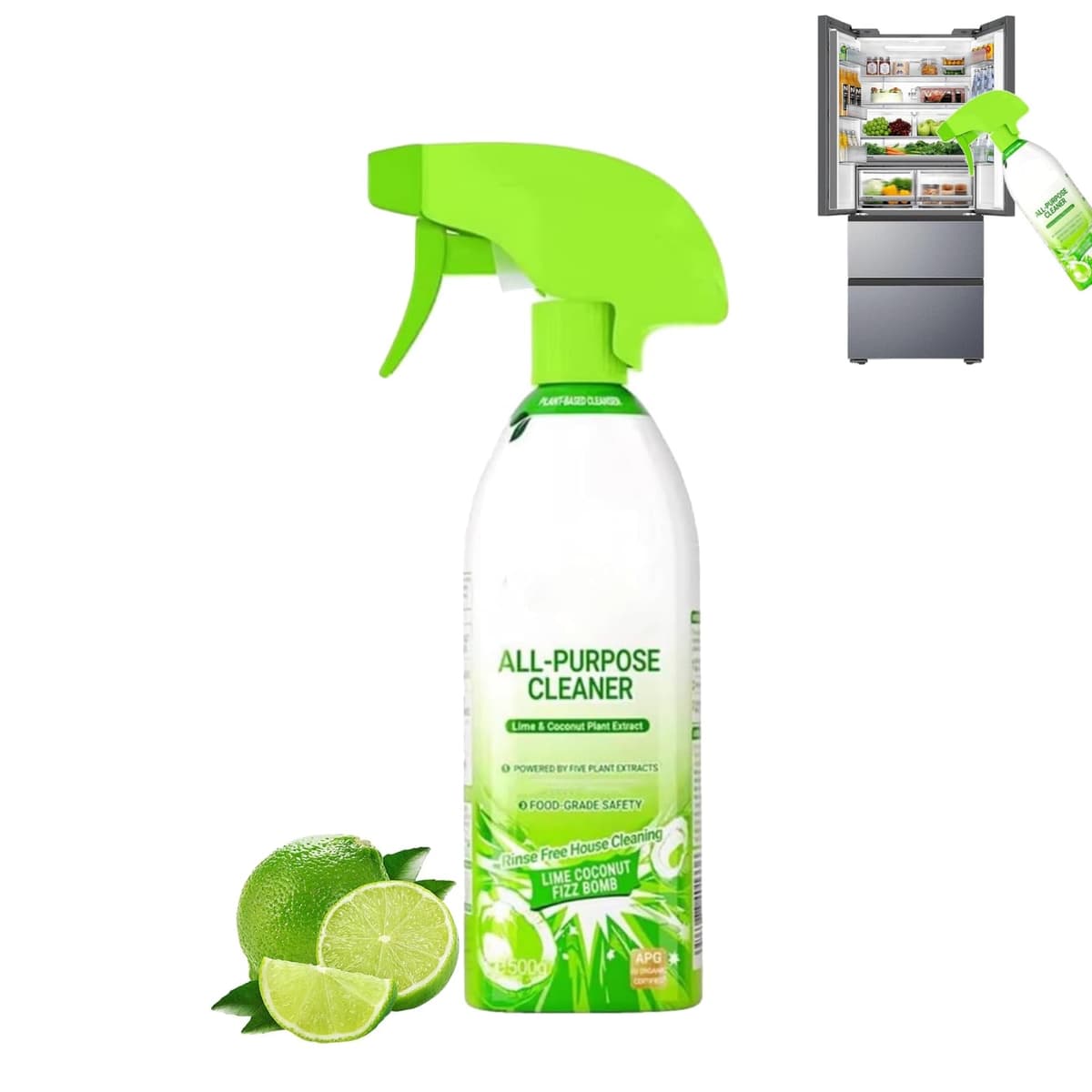 Cleanways All Purpose Cleaner,Deep Clean Spray for Kitchen,Plant-Based Power Cleaner Liquid Spray for Kitchen,Bathroom,Quick-Easy Stain Removal (1PCS)