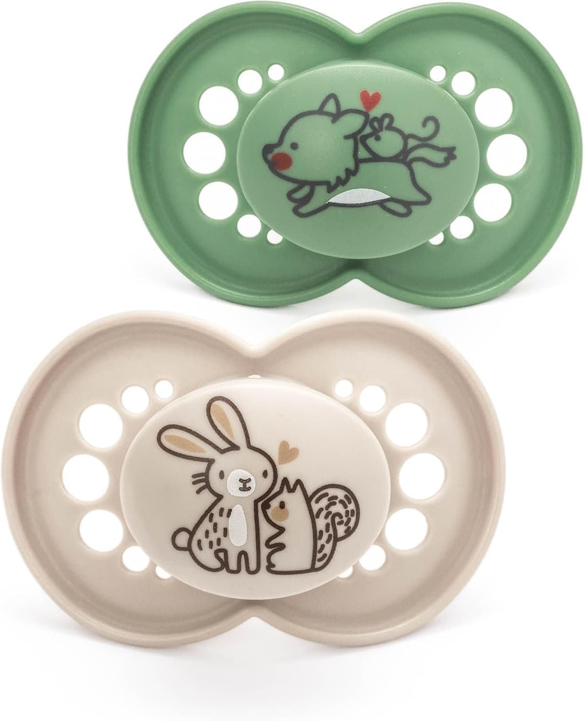 MAM Original Soothers | 18-36 Months | Pack of 2 | Comes in Dummy Steriliser Box | Sustainable Materials | Baby Accessories | Blue/Green (Various Designs) — view 11