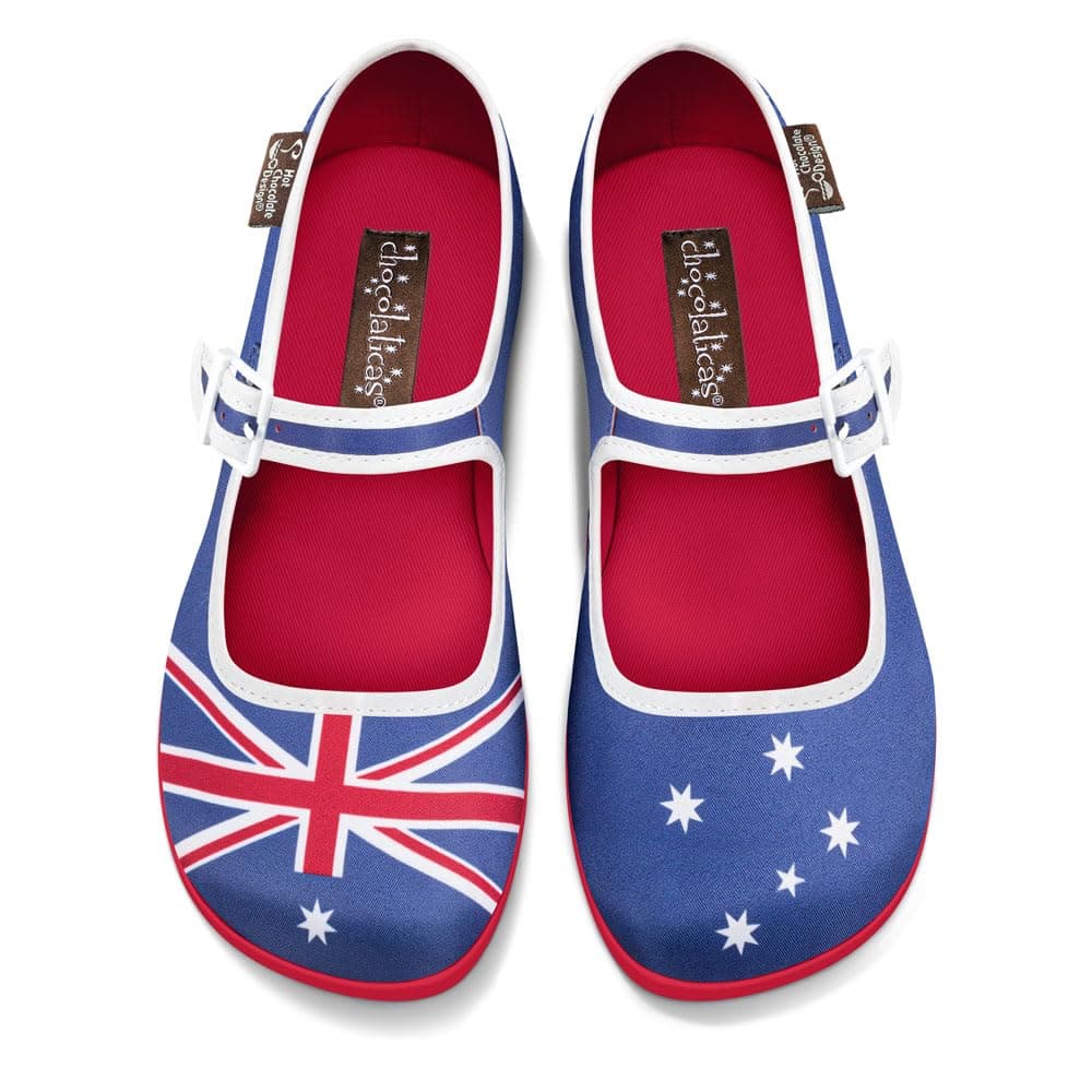 Hot Chocolate Design Chocolaticas Funky Canvas Women's Mary Jane Flat Shoes — view 70