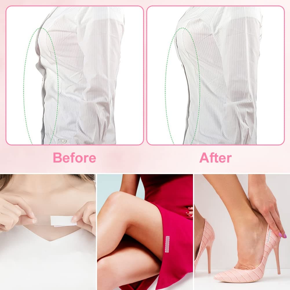 flintronic Body Tape, Double Sided Body Tape and Clothing Tapes, Strength Adhesive on Skin and Fabrics, Suitable for All Skin Tones, All Fabric Types and Sensitive Skins — view 3