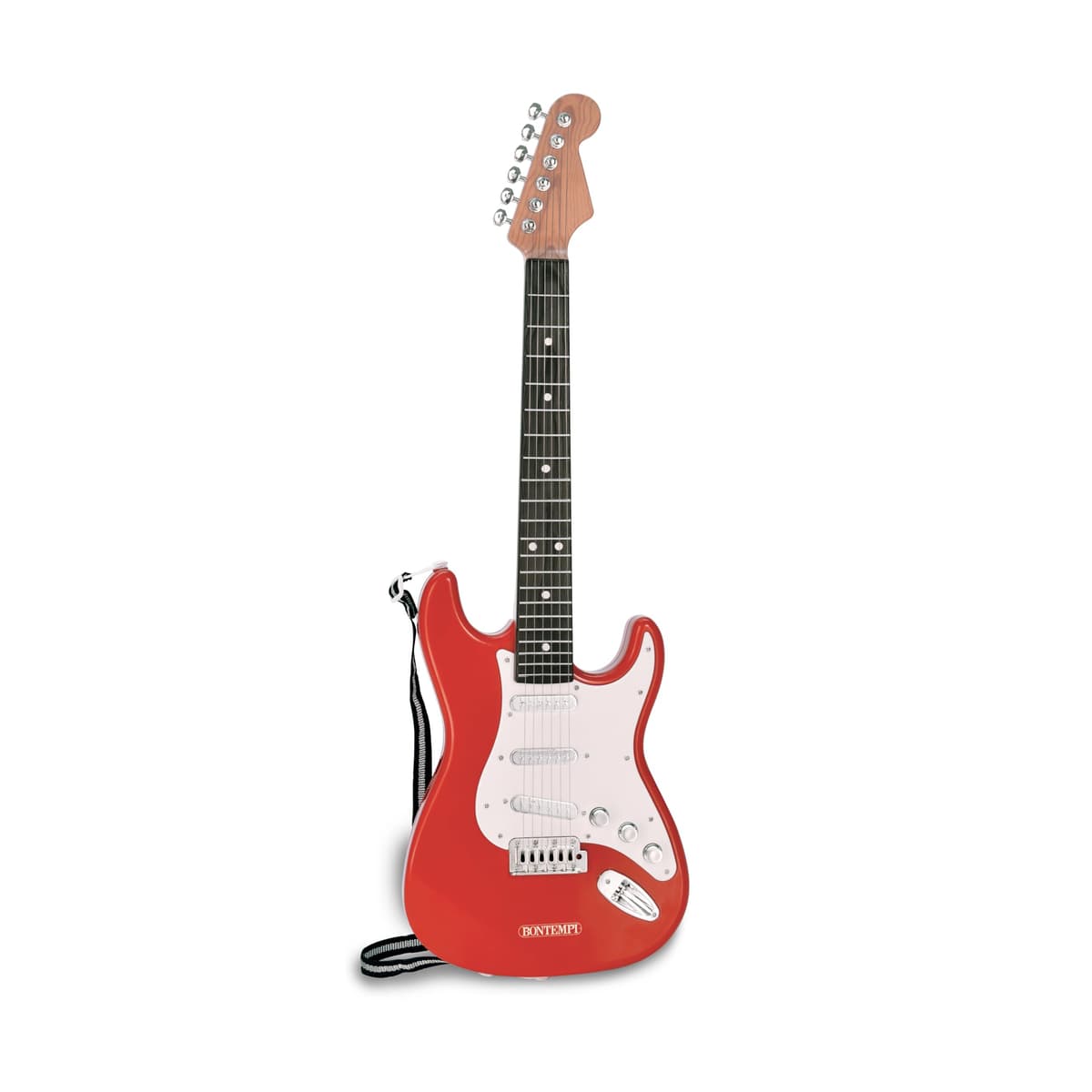 Bontempi | ElectroGroove con Micrófono - Guitarra Rock Electrónica para Vibraciones Potentes y Ritmos Innovadores, Rojo y Amarillo, 225x225x1120 mm — view 5