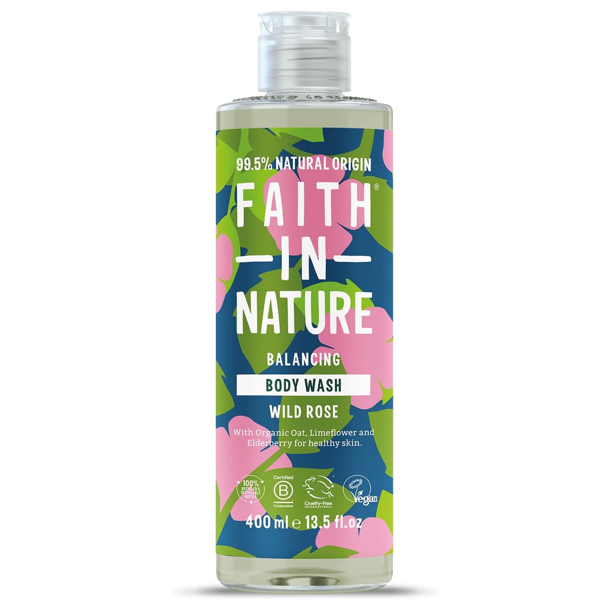Faith In Nature Natural Aloe Vera Body Wash, Soothing Shower Gel, Vegan and Cruelty Free, No SLS or Parabens, 400 ml — view 9