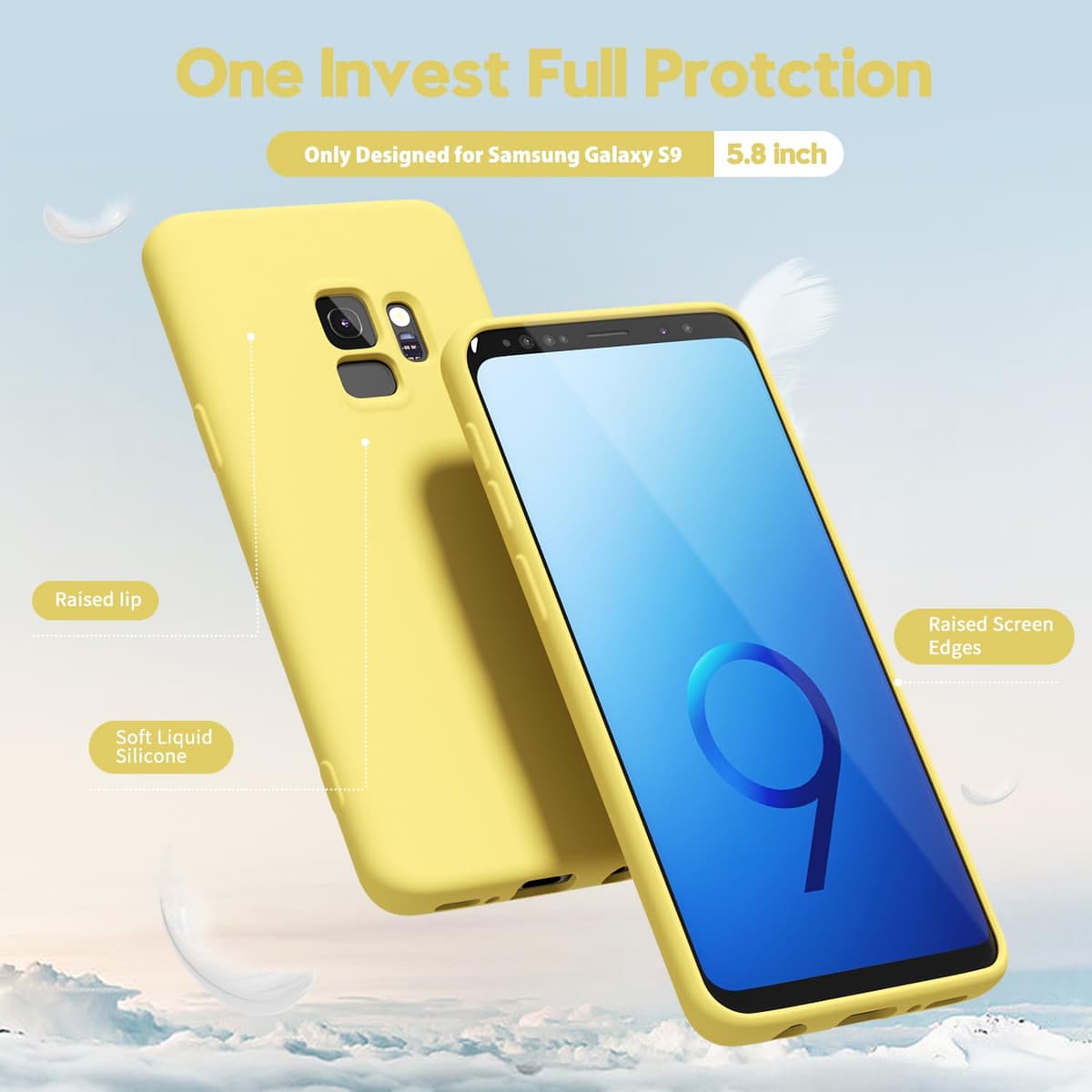 oakxco for Samsung Galaxy S24 Ultra Phone Case Liquid Silicone, Thin Slim Soft Rubber Gel TPU Plain Simple Cover for Women Girl Cute, Matte Solid Color, Brown Khaki Nude — view 491