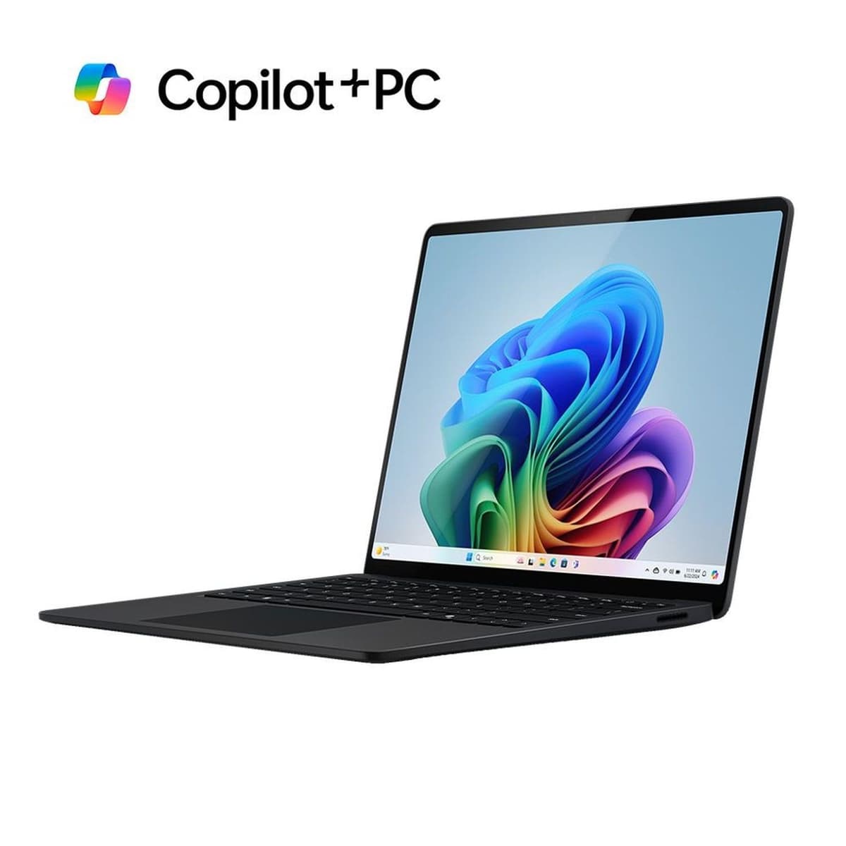 Microsoft Surface Laptop (2024), Windows 11 Copilot+ PC, 13.8" Touchscreen Display, Snapdragon X Elite (12 core), 16GB RAM, 512GB SSD Storage, Black — view 5