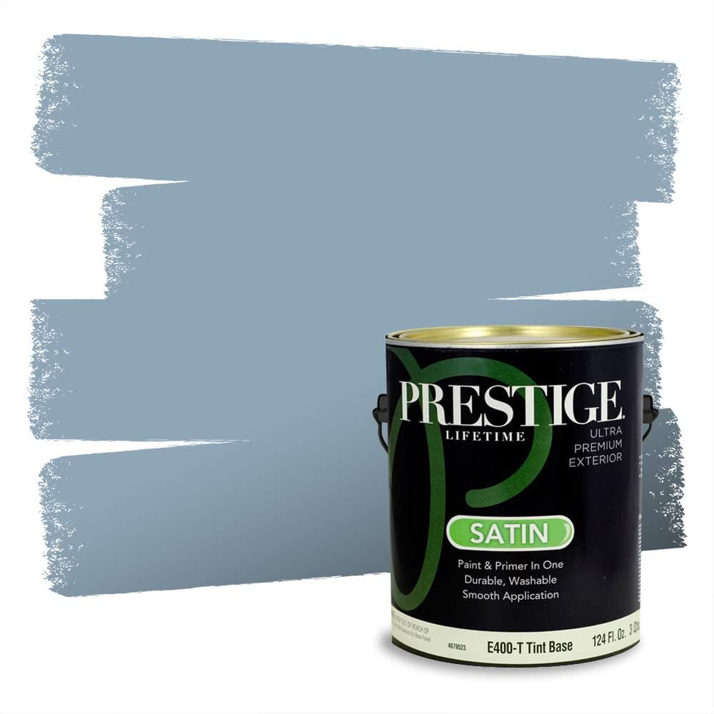 PRESTIGE Paints Interior Paint and Primer In One, 1-Gallon, Semi-Gloss, Comparable Match of Valspar* Dewdrop* — view 606
