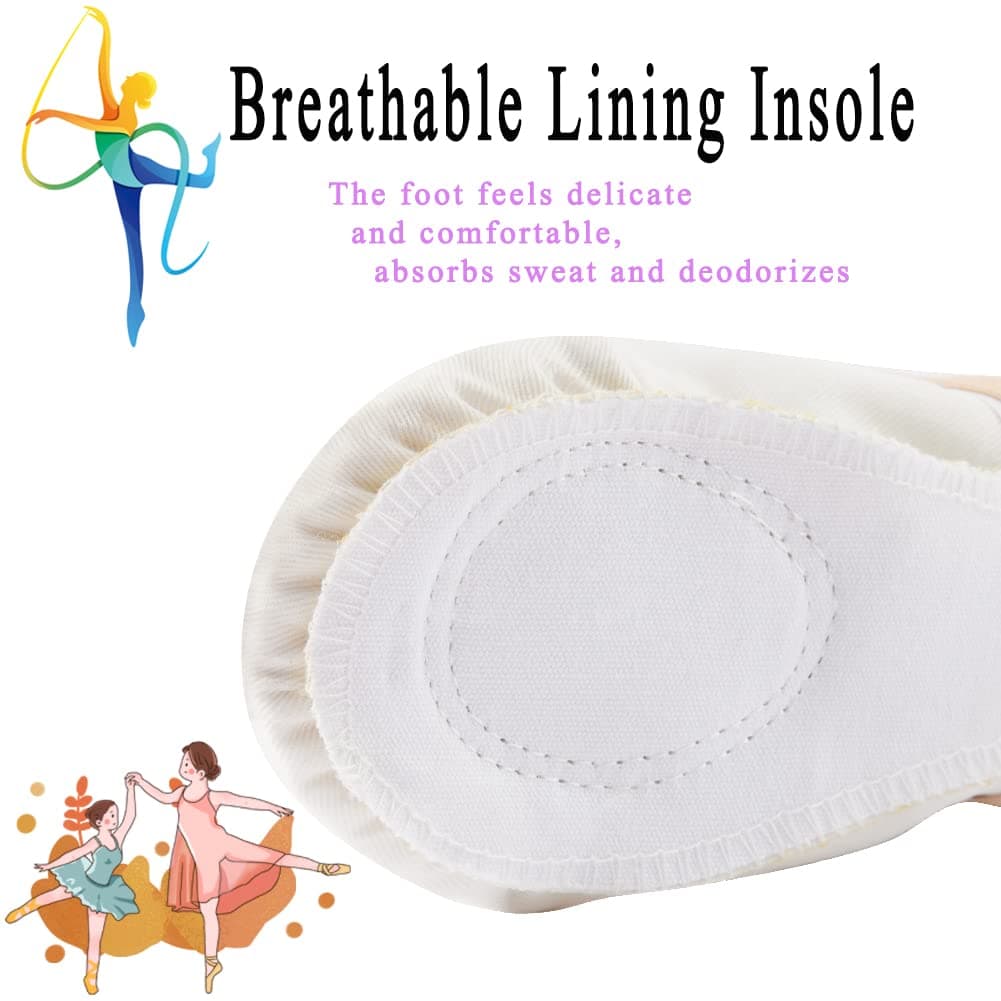 TETSUO Girls Ballet Slippers Dance Shoes — view 5