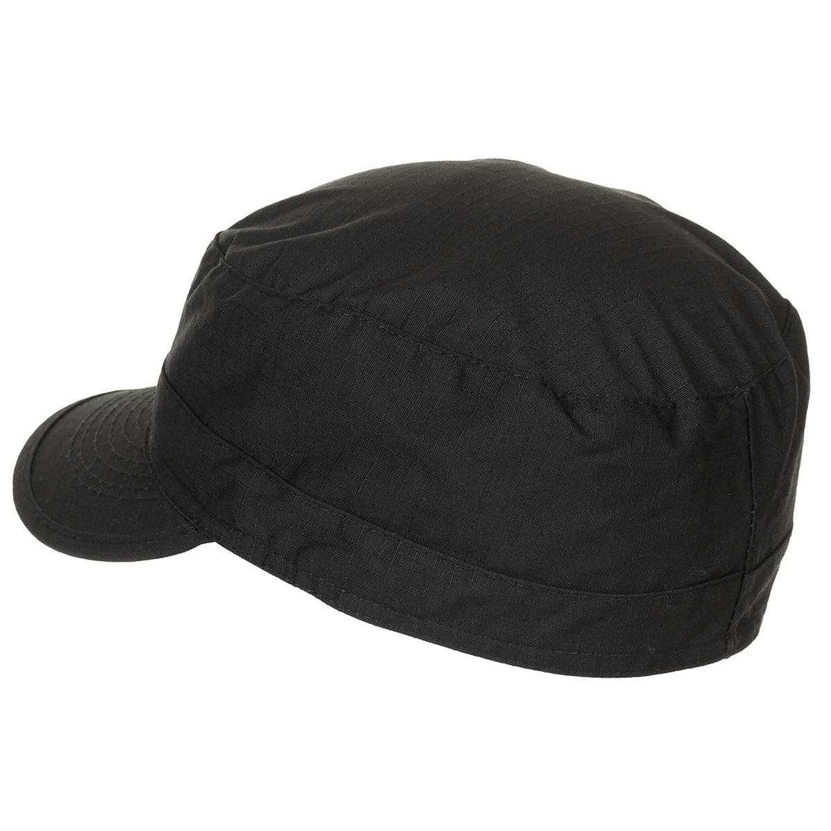 MFH BDU Ripstop Campo Gorra Negro — view 2
