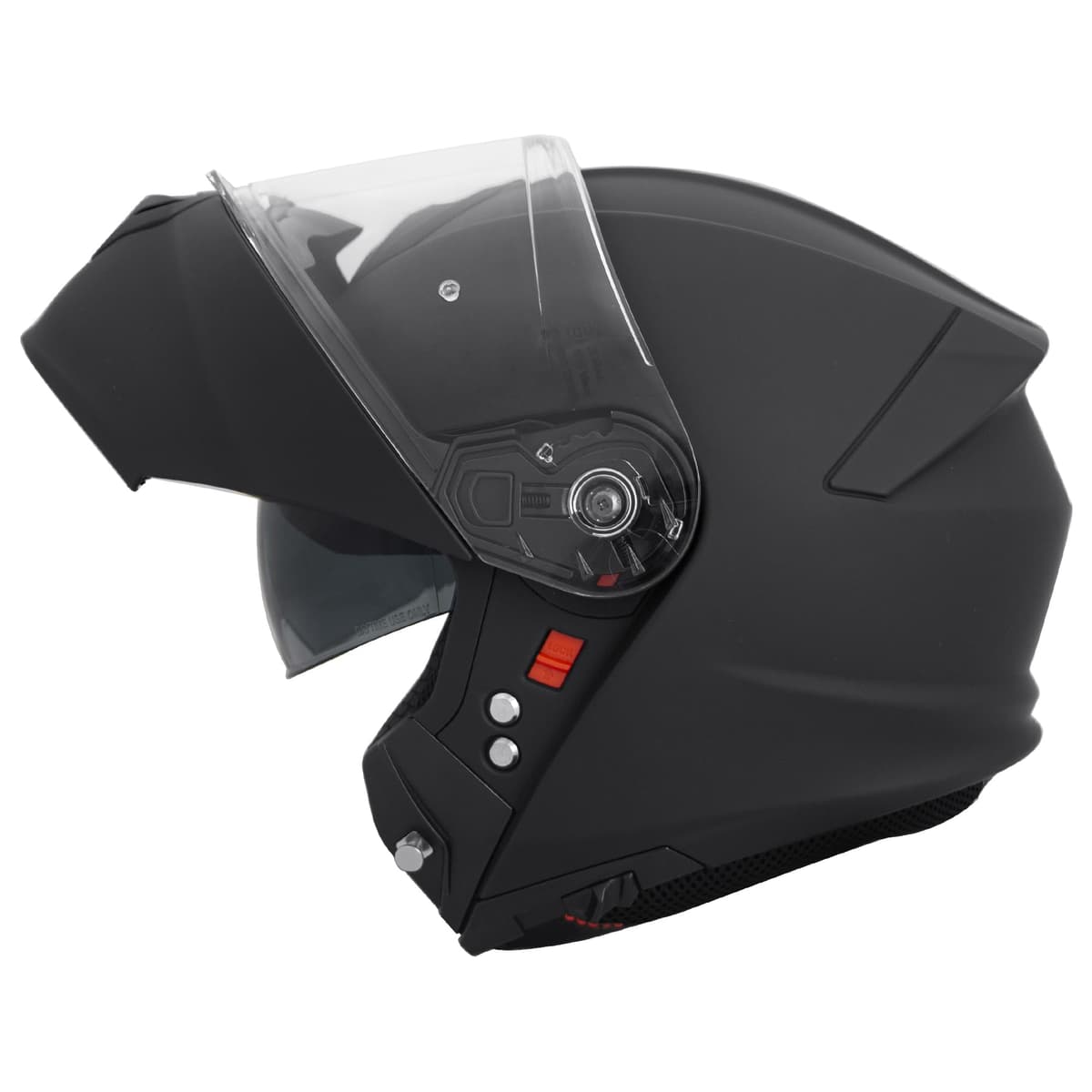 Zorax Matt Black M (57-58cm) ZOR-838 Double Visor Modular Flip up Front Motorcycle Motorbike Helmet ECE 2206 Approved — view 3