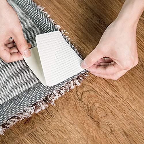Home Techpro Rug Pad Gripper for Hardwood Floors No Damage, “Vacuum TECH” - New Materials to Non Slip Rug Pads, Under Rug Carpet Tape : Keep Your Rug in Place & Make Corner Flat — view 4