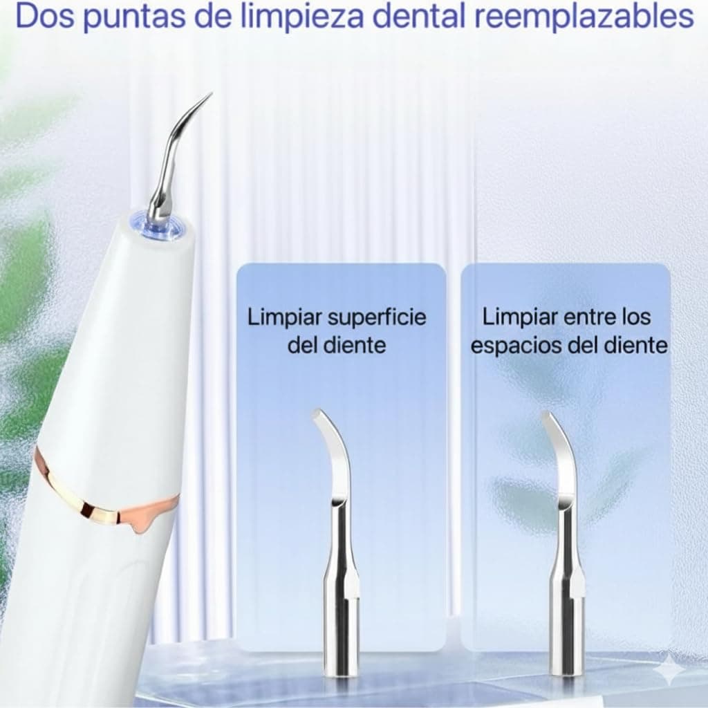 Kit Garaldentist De Limpieza Dental Para Sarro, Cepillo Dental Ultrasonico Portatil Para Limpieza Profunda, 2 Puntas Distintas, Con Luz Led, Ideal Para Tu Mascota — view 4