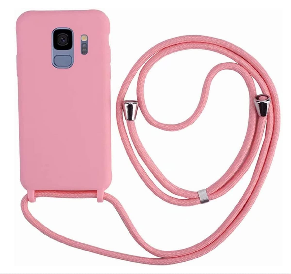 Funda Compatible con iPhone 17 Pro MAX(6.9"),Ajustable Collar Correa de Cuello Cordón Cuerda Carcasa TPU Bumper Silicona Skin Caso para iPhone 17 Pro MAX(6.9")-Verde — view 30