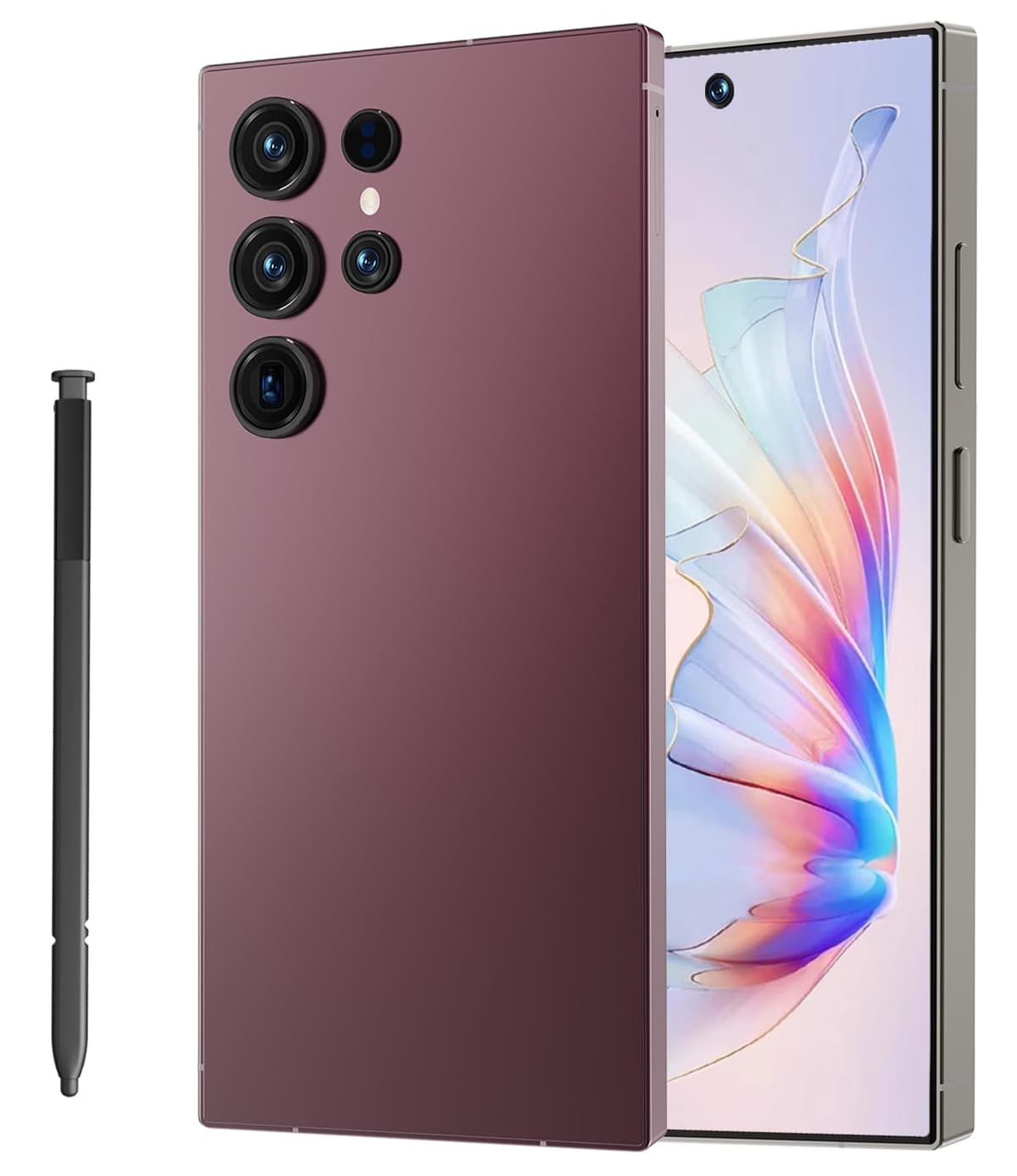 Liibao I26 Ultra Unlocked Cell Phone,12+512GB 5G Unlocked Phone, 6.99" HD Screen Smartphone Built in Pen Android 14 Battery 7000mAh, Dual SIM/Face ID/Fingerprint Lock/GPS (Black) — view 11