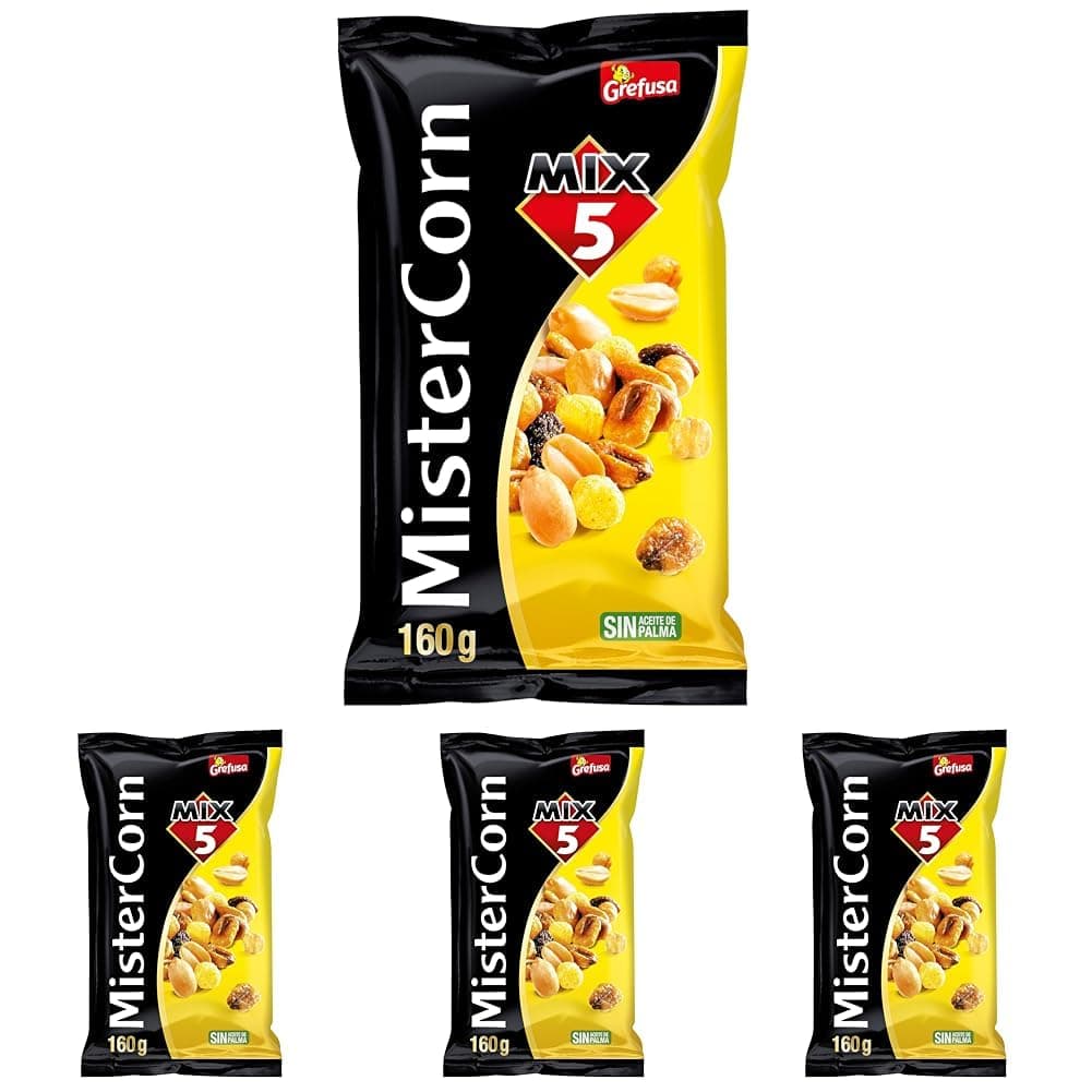Cócktail frutos de secos mix MisterCorn bolsa 160 g — view 4