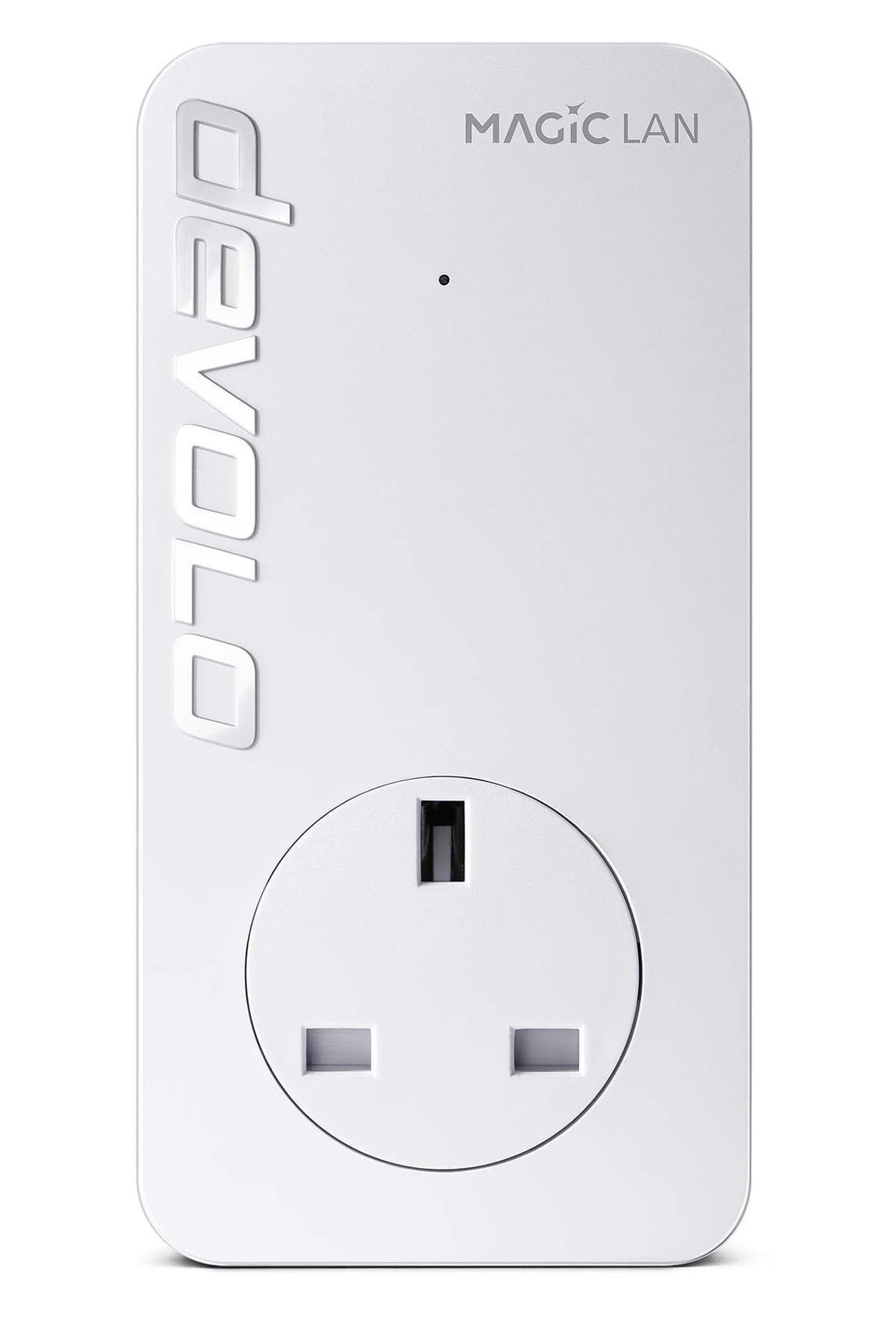 devolo Magic 2-2400 Lan Powerline Starter Kit: Powerline Kit (Up To 2400 Mbps For Your Powerline Home Network, 1x GB Lan Port, Ideal For Online Gaming, 4k/8k Uhd Streaming, Stable Home Working) — view 2