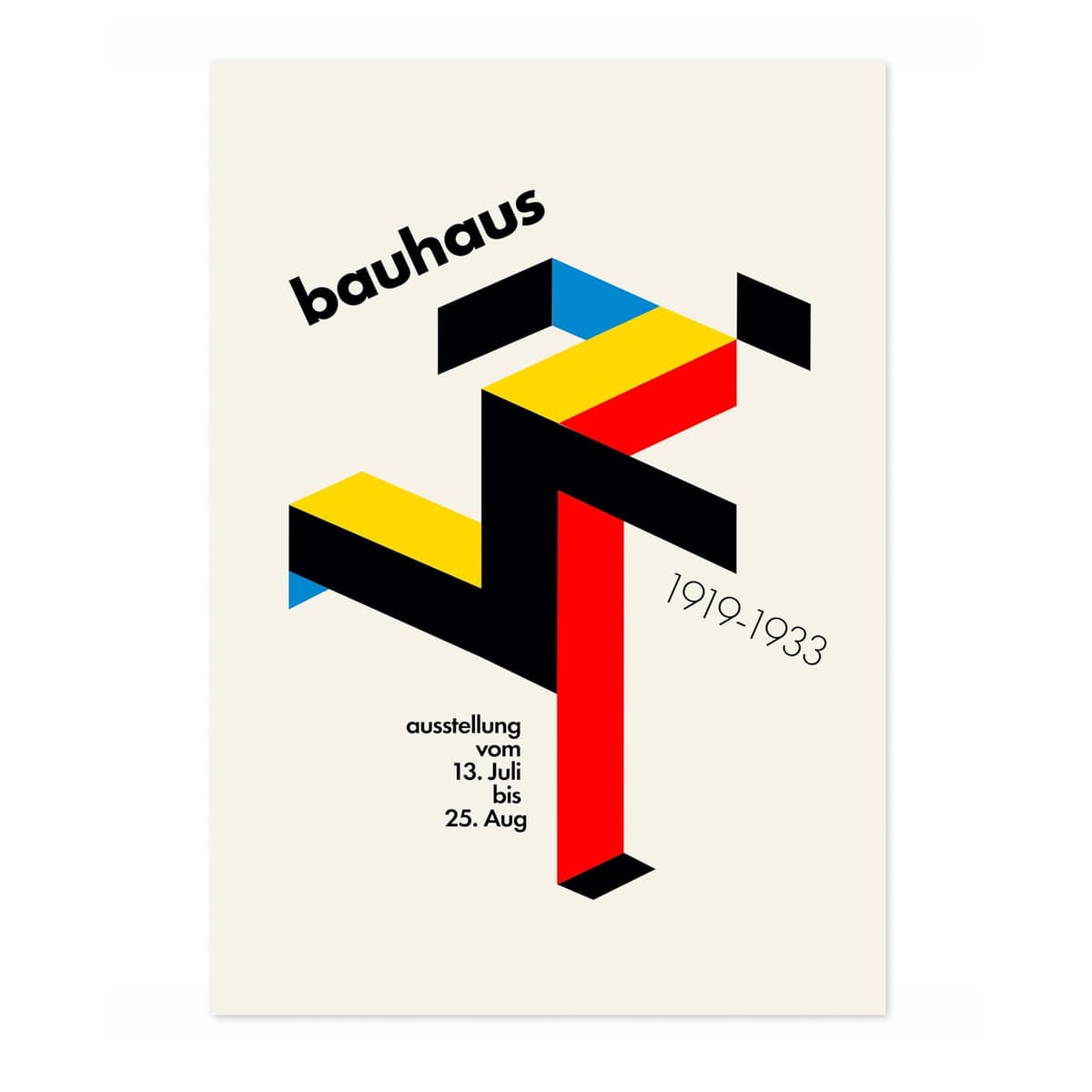 Bicycle Bauhaus Poster, Bauhaus Print, Framed Abstract Art, Mid-Century Wall Art, Modern Home Decor, Gift Idea, Archival Matte, A5 (Print Only) - 21x14.8cm — view 28