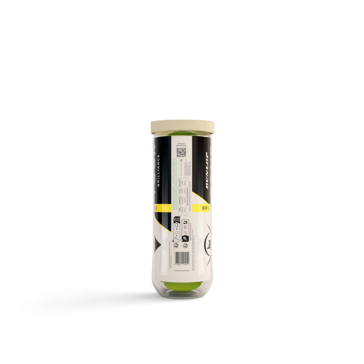 Dunlop Pelota de Tenis Tour Brilliance: para Todas Las Superficies (3 Pelotas) — view 3