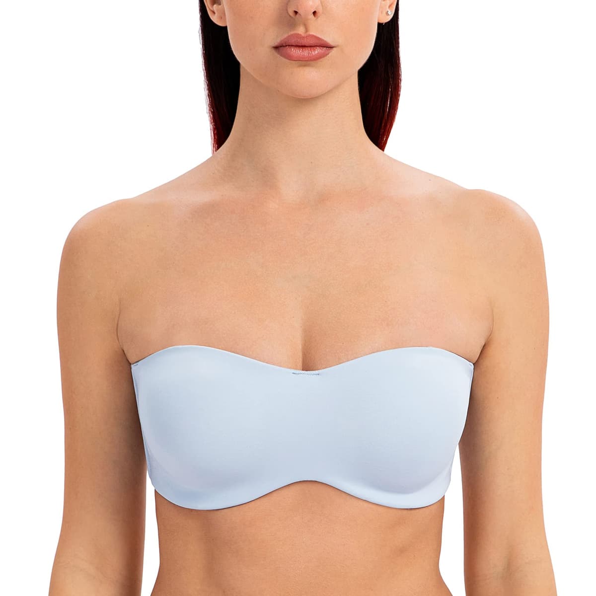 MELENECA Women's Strapless Minimizer Multiway for Large Bust Unlined Seemless Underwire Bandeau Bra — view 27