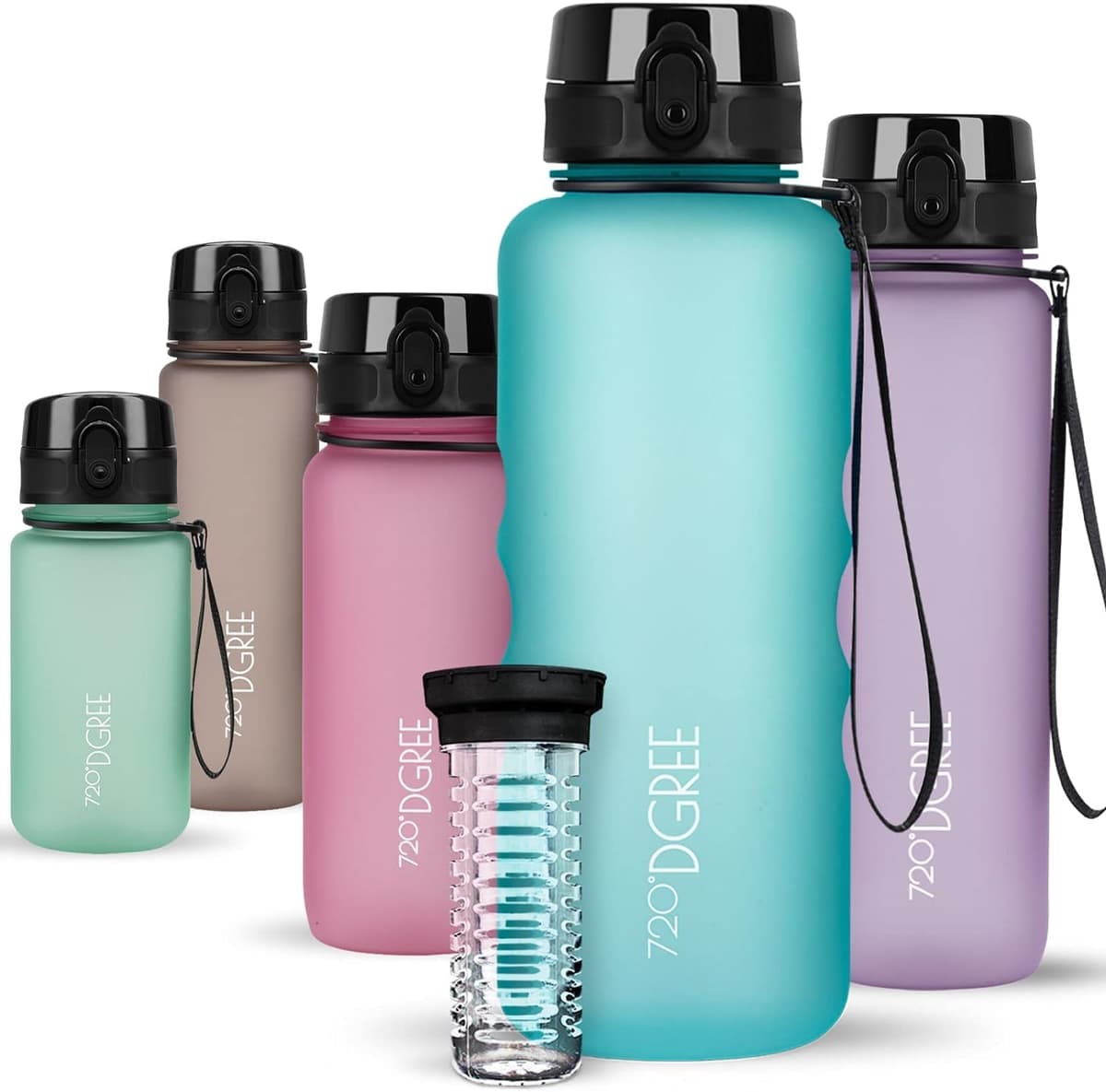 720°DGREE Botella de agua uberBottle – 1,5 litros, 1500ml | Novedosa botella deportiva | Sin BPA | Ideal para niños, fitness, deportes, fútbol, guardería, escuela, pequeños, antigoteo — view 18