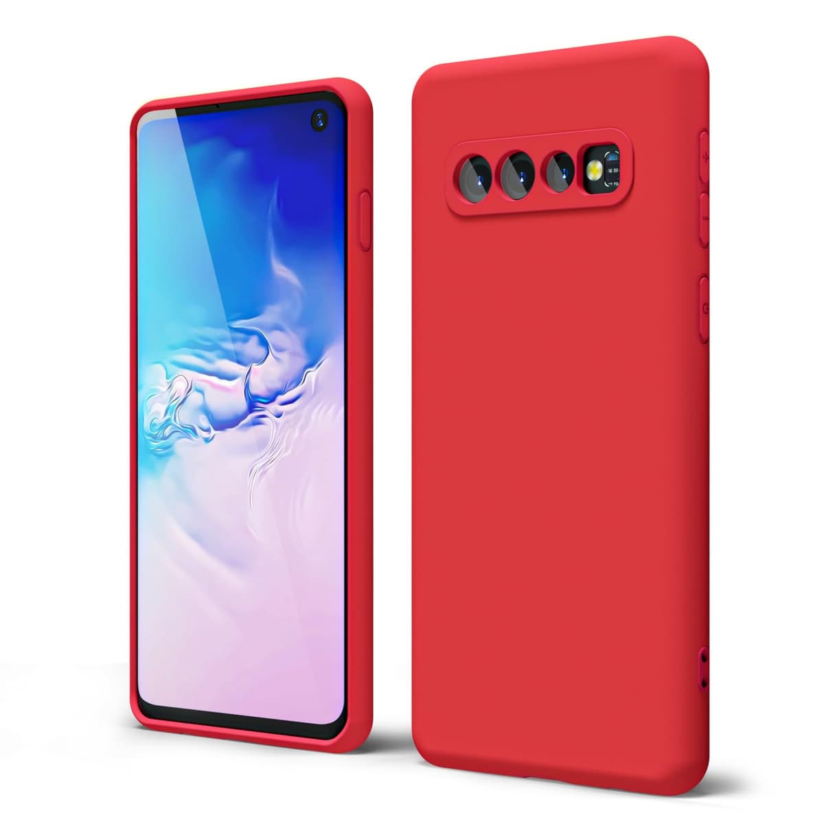 oakxco for Samsung Galaxy S23 Phone Case Liquid Silicone,Cute Thin Slim Soft Rubber TPU Plain Smooth Gel Cover for Women Girl Aesthetic Design, Matte Solid Protective & Shockproof, Burgundy Plum Wine — view 266