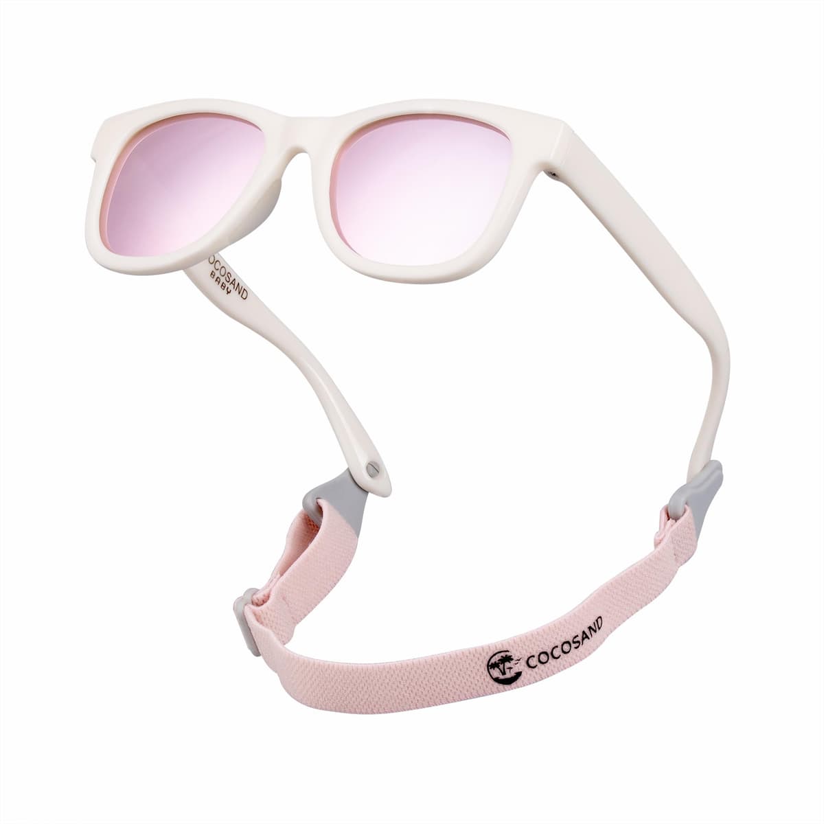 COCOSAND Baby Sunglasses with Strap Polarized Flexible Frame for Toddler Infant Girls Boys Age 0-24 Months — view 18