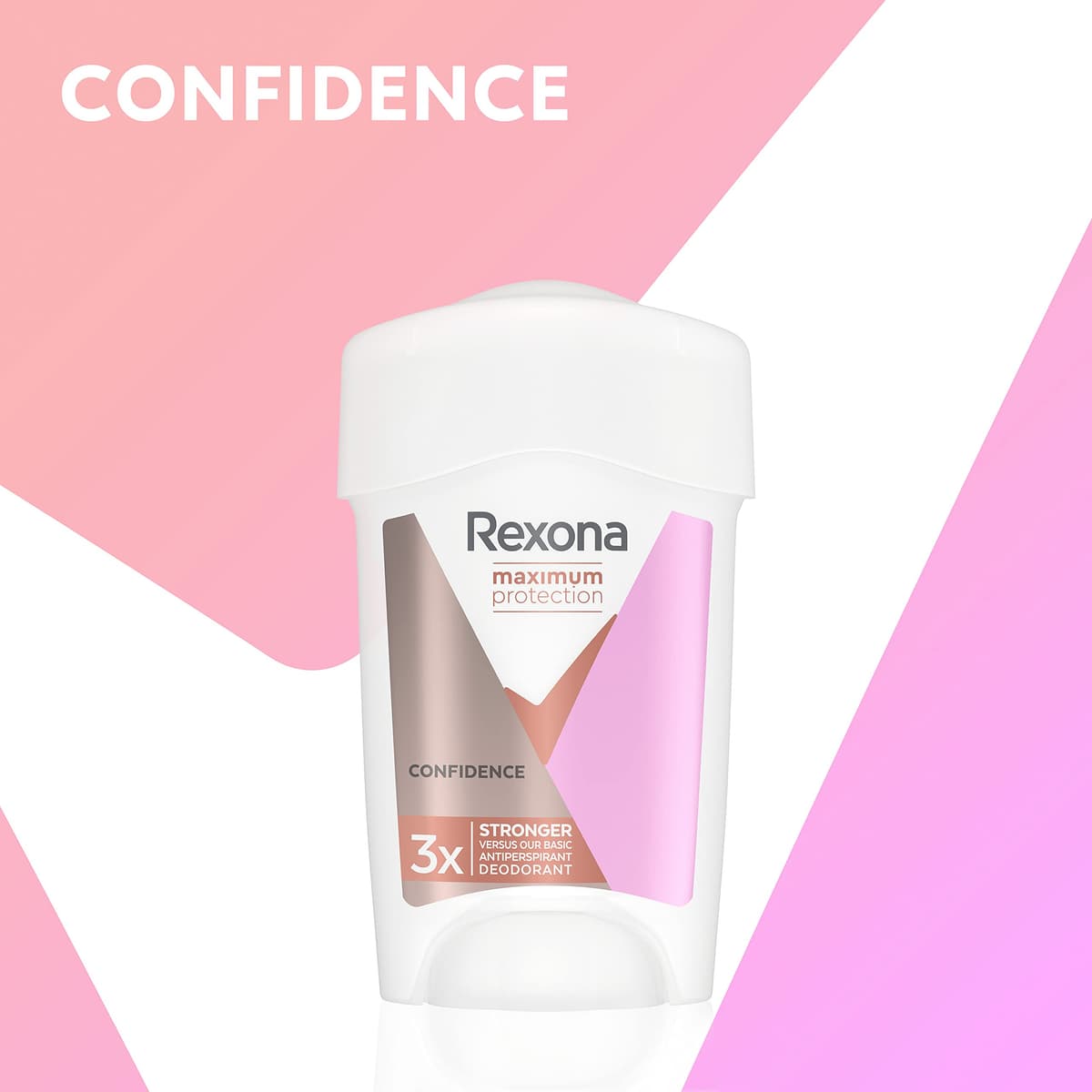 Rexona Maximum Protection Desodorante en Crema Antitranspirante para Mujer Soft Solid Confidence 45ml — view 4