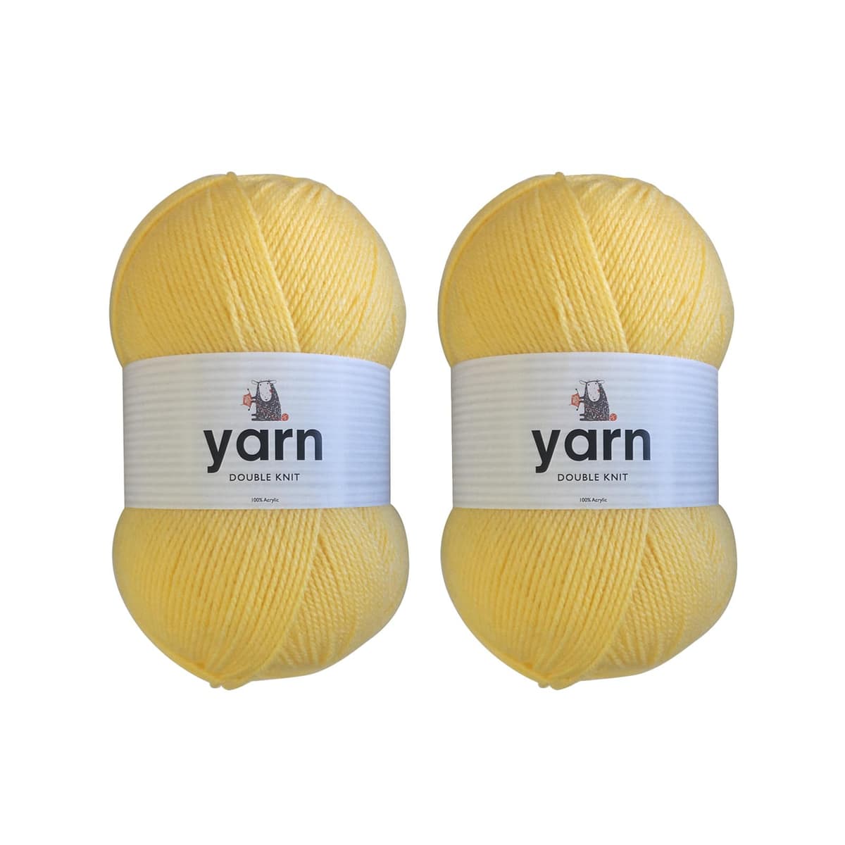 Korbond DK Beige Yarn - 100g Acrylic Wool - Lightweight, Hypoallergenic & Durable Double Knit Crochet Yarn Knitting Wool (290m Total) — view 53