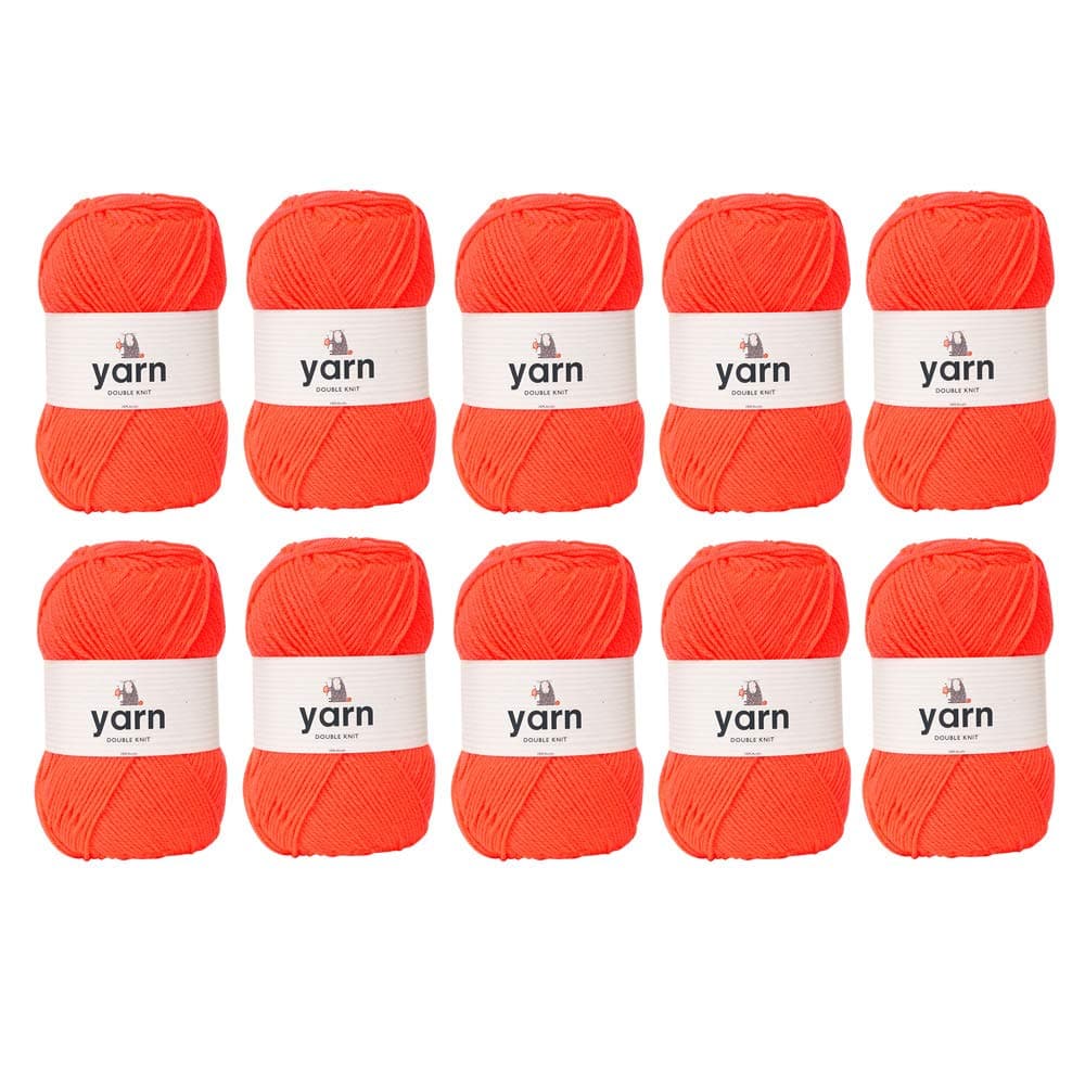 Korbond DK Beige Yarn - 100g Acrylic Wool - Lightweight, Hypoallergenic & Durable Double Knit Crochet Yarn Knitting Wool (290m Total) — view 96