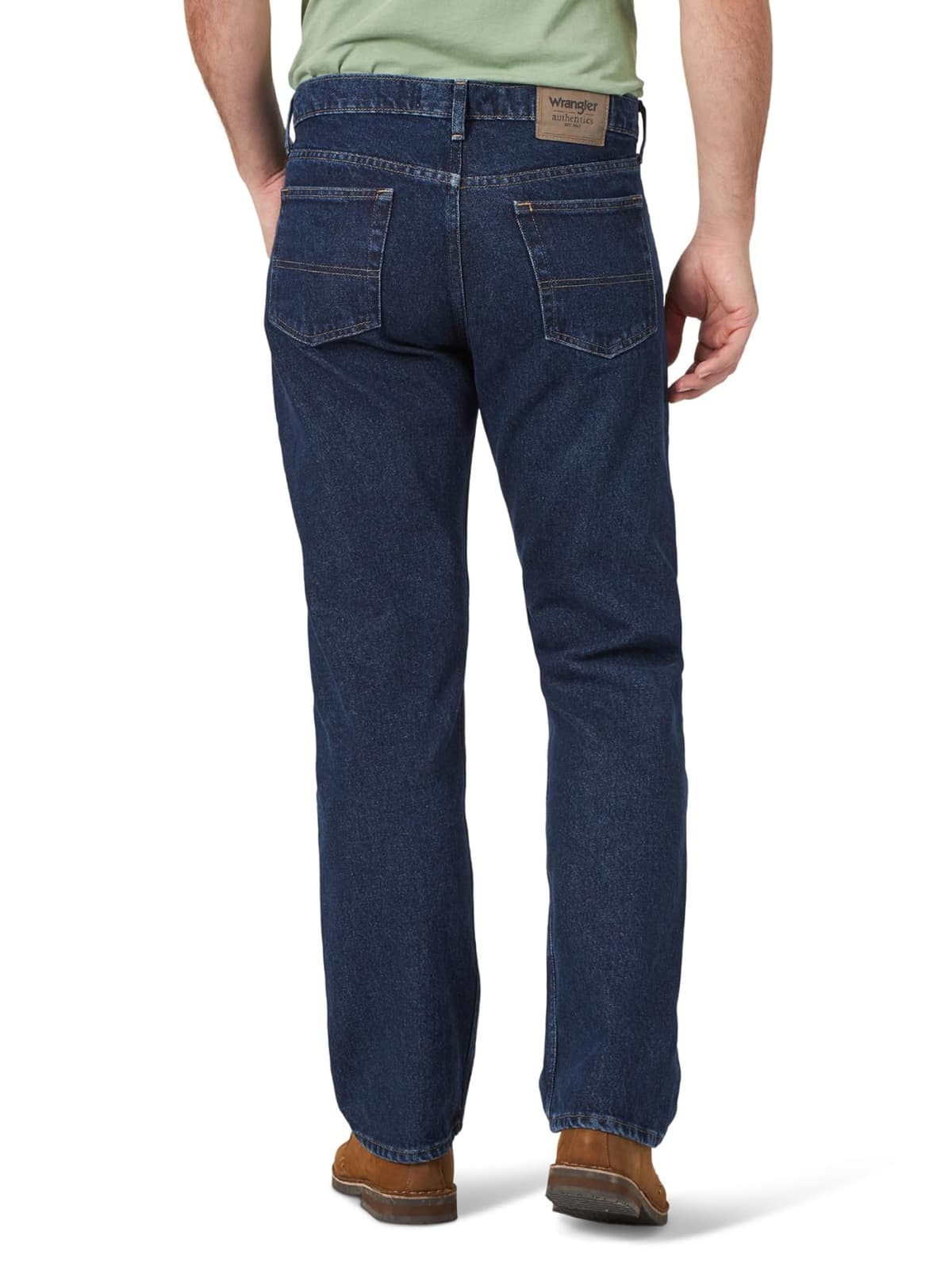 Wrangler Authentics Men's Classic 5-Pocket Relaxed Fit Flex Jean — view 2