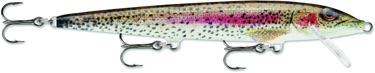 Rapala - Cebo de pesca de superficie para pesca de bass, 4 3/8", madera, punta de aguja, azul y negro — view 8