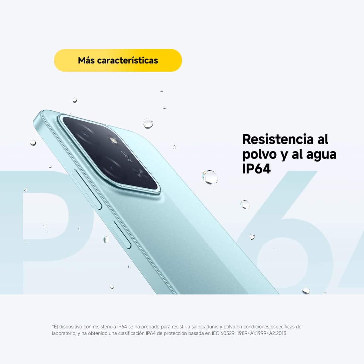XIAOMI POCO C85 - Smartphone de 8+256GB, Cámara Dual de 50MP con AI, Pantalla inmersiva de 6,9”, Potente procesador Octa-Core, Carga rápida de 33W, 6000mAh, Cargador no Incluido, Negro (Versión ES) — view 10