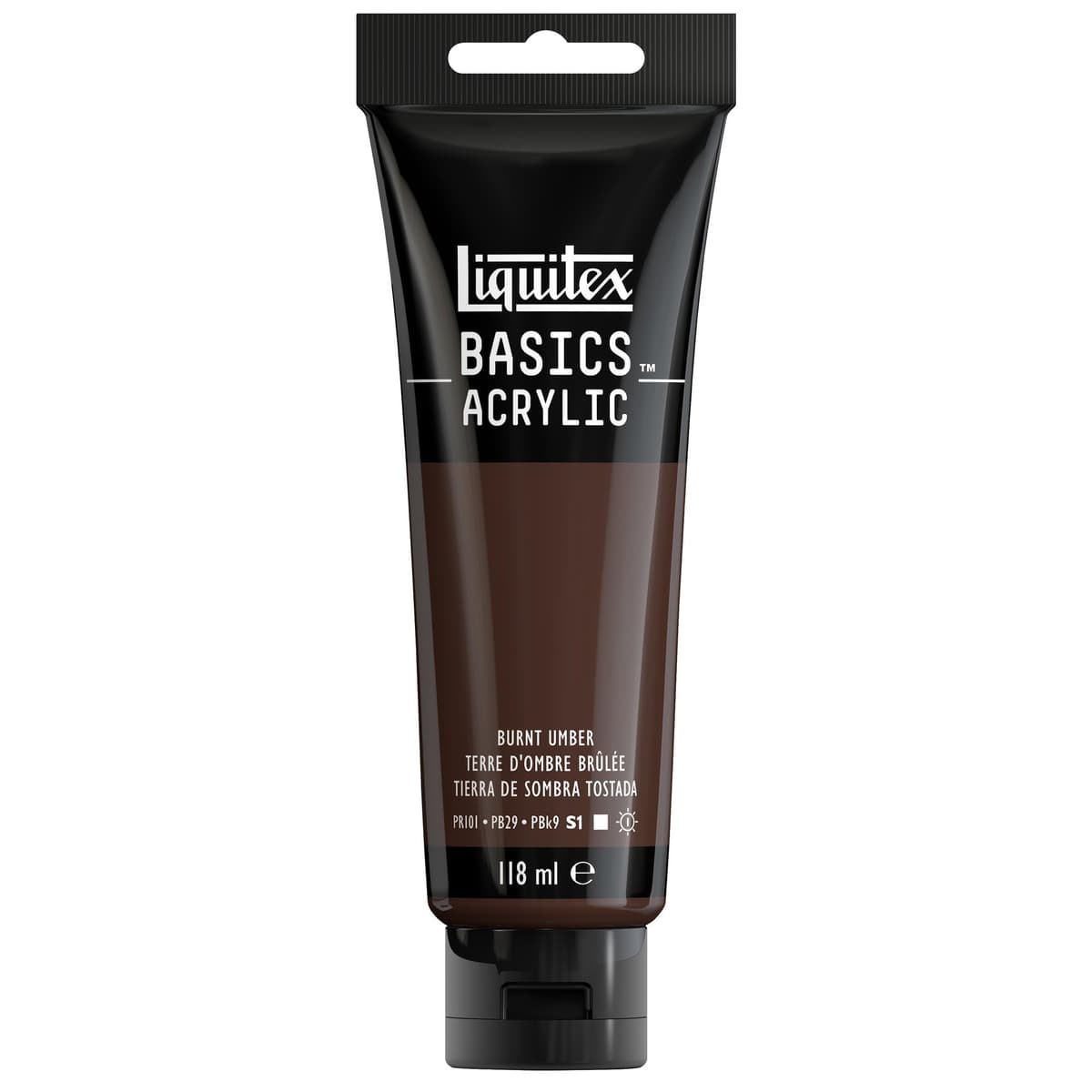 LIQUITEX Basics Acrylic Paint, Mars Black, 118 ml Tube — view 59