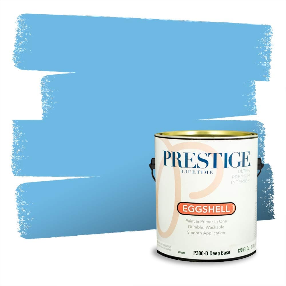 PRESTIGE Paints Interior Paint and Primer In One, 1-Gallon, Semi-Gloss, Comparable Match of Valspar* Dewdrop* — view 1587