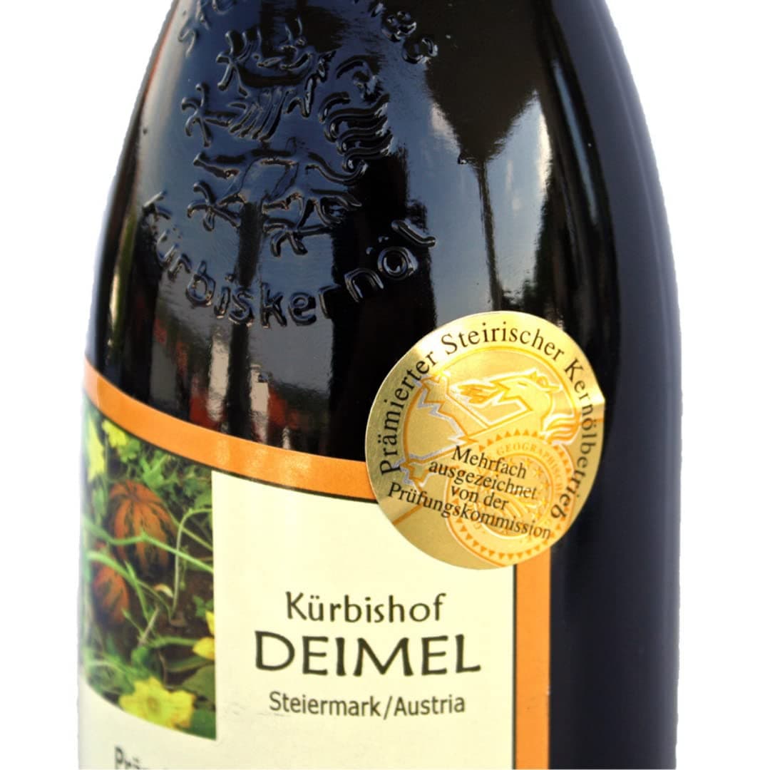 Kürbishof DEIMEL Steiermark/Austria - Oferta de ahorro 2 x 1000 ml - Aceite de semillas de calabaza - Original de Austria - Directo del productor — view 3