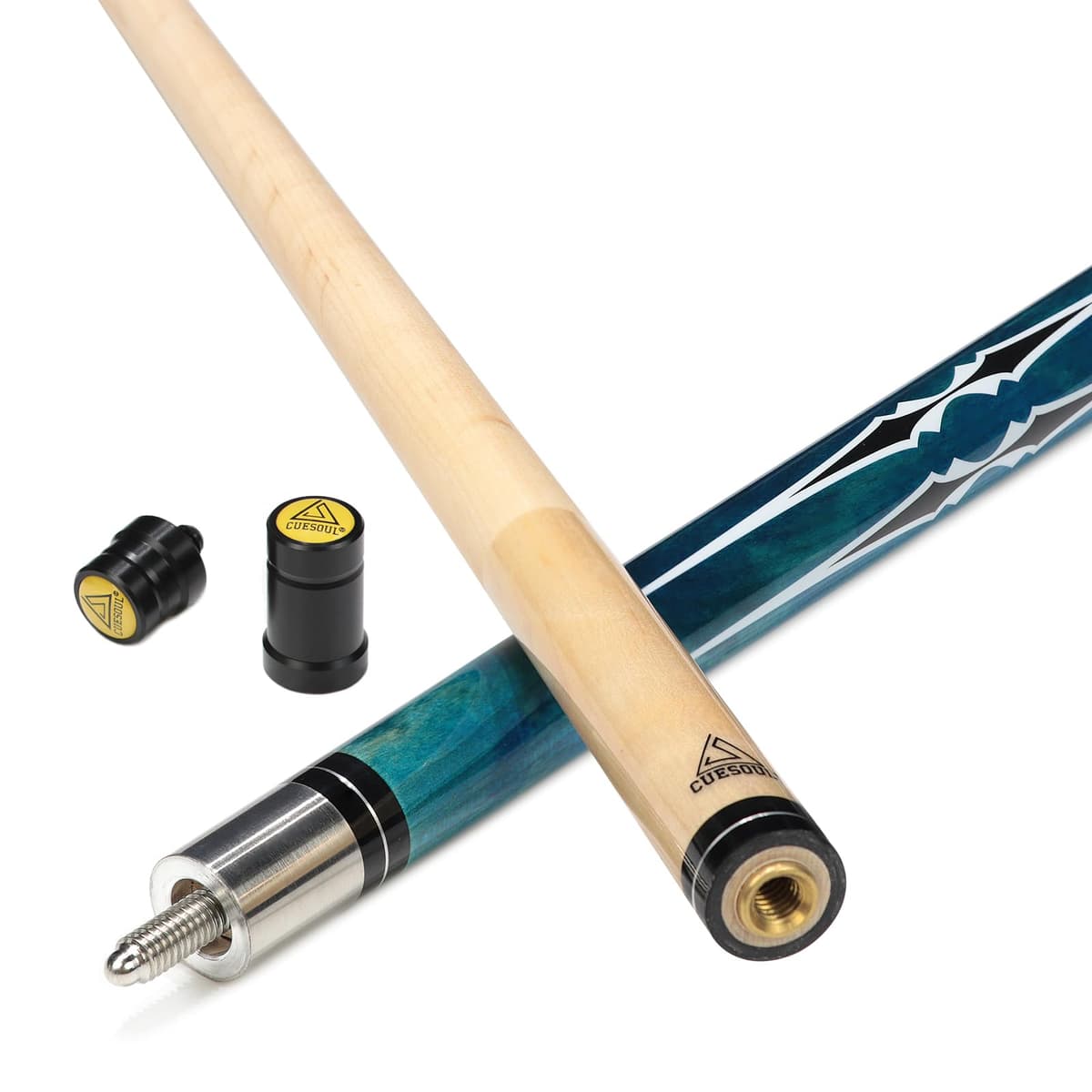CUESOUL 58 pulgadas 19 1/2 Oz Jointed Maple Billar Lache Palabra clave — view 2