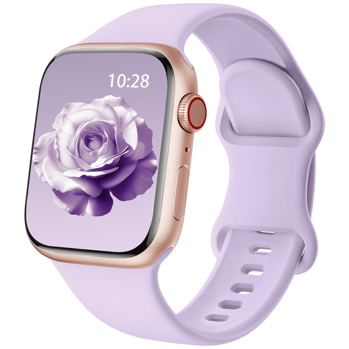 Patented Upgraded Silicone Strap Compatible with Apple Watch Straps 38mm 40mm 41mm 42mm(Series 10) for Women Men,Soft and Breathable Sport Watch Bands for iWatch Series 10 9 8 7 6 5 4 3 2 1 SE — view 28