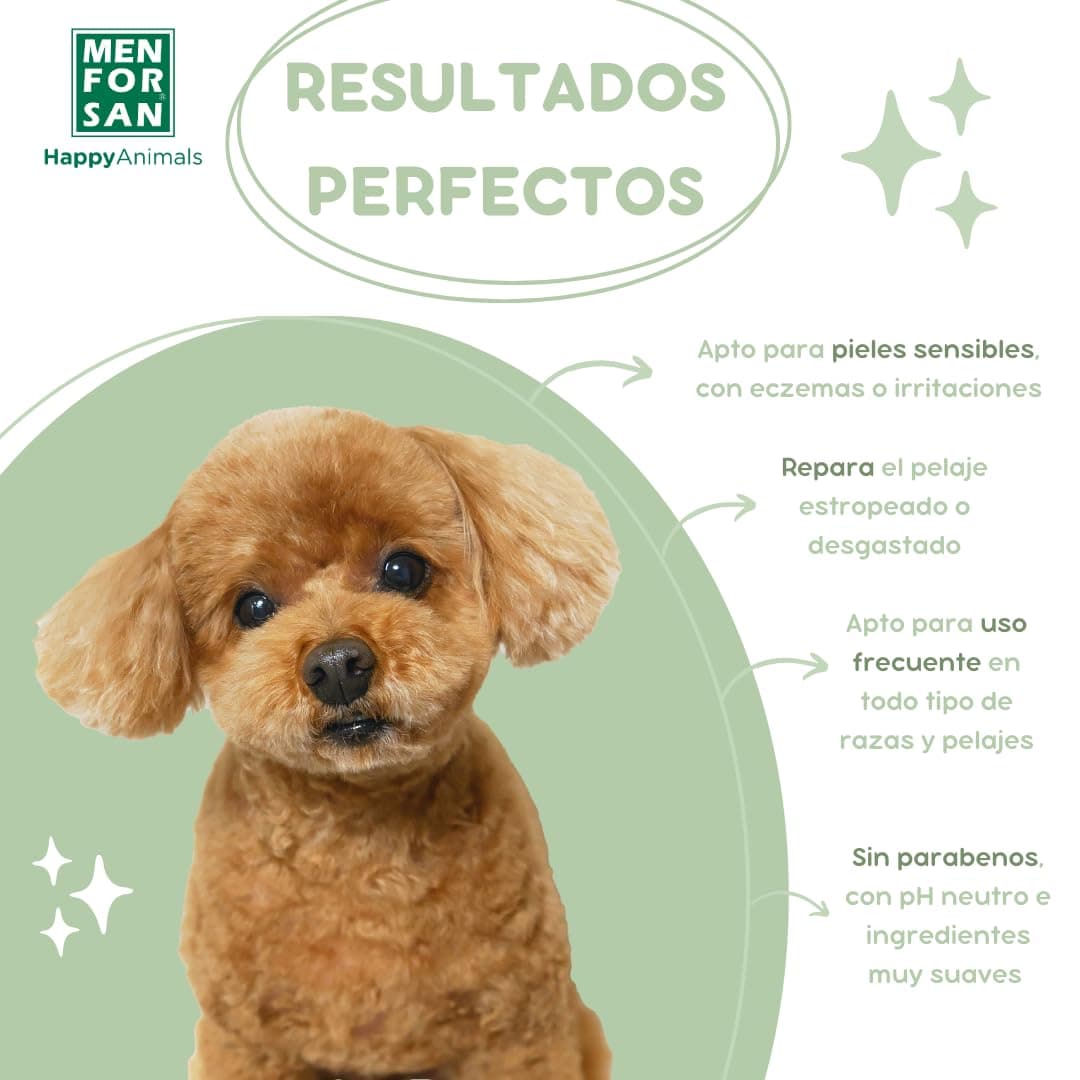 MENFORSAN Champú Aloe Vera para Perros | Hidrata en profundidad | Acción Anti Irritaciones y Anti Eczemas | 100% Natural | Herbácea | 1L — view 5