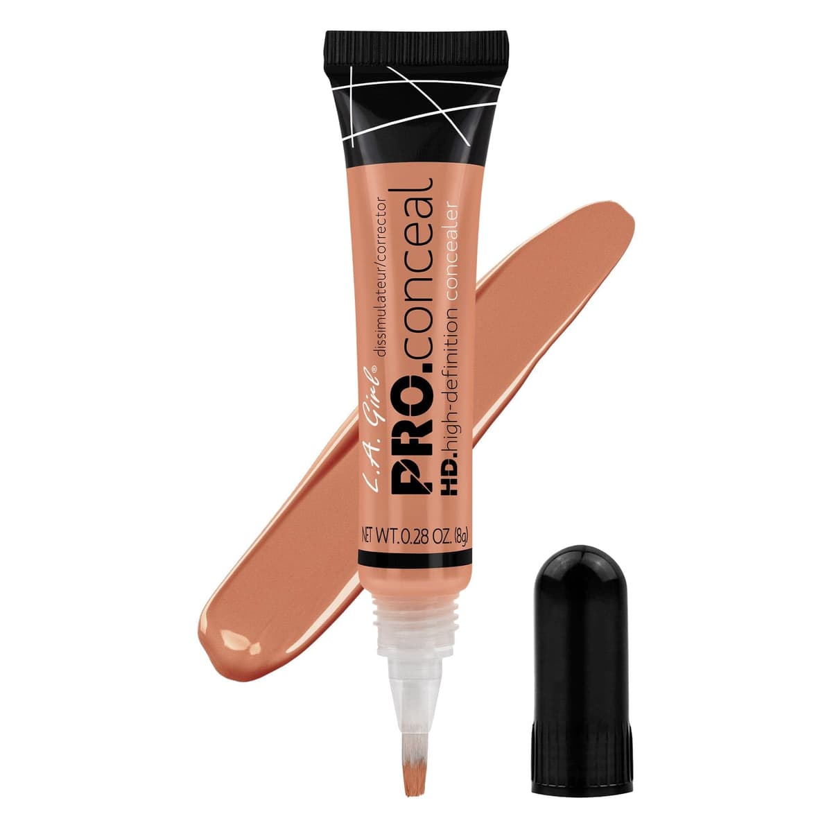 L.A. Girl - Corrector HD Pro Conceal | Cobertura completa | Aspecto natural | Minimiza líneas finas | Resistente | Larga duración, Light Yellow, 8 g — view 17