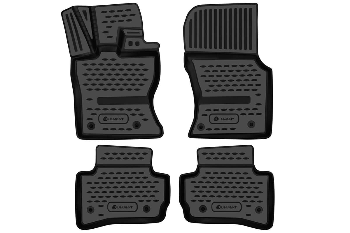 ELEMENT Alfombrillas para BMW X3 E83 2004-2010 | SUV | Alfombrillas Coche | 4 Piezas — view 24