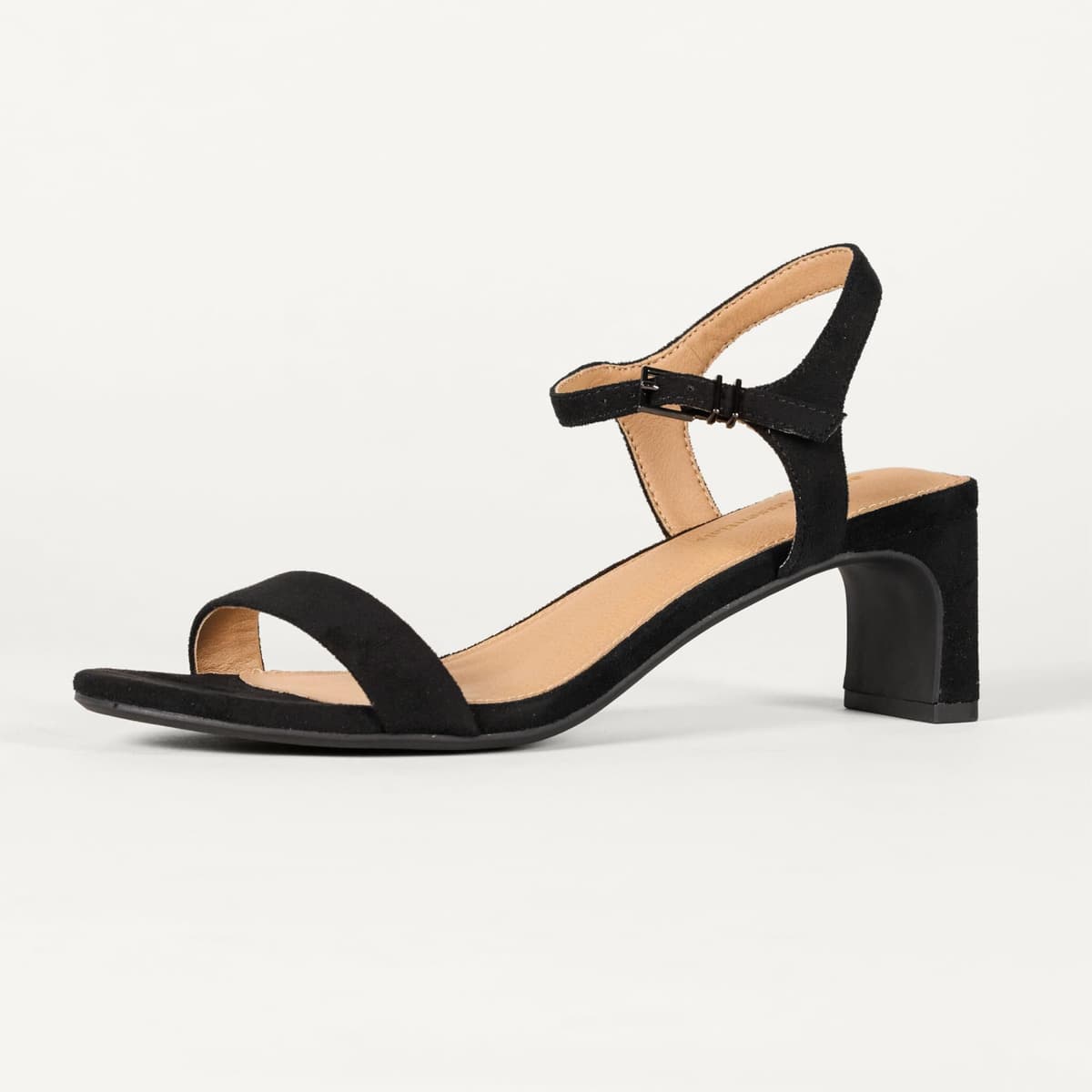Amazon Essentials Women's Ankle Strap Low Heel Sandals