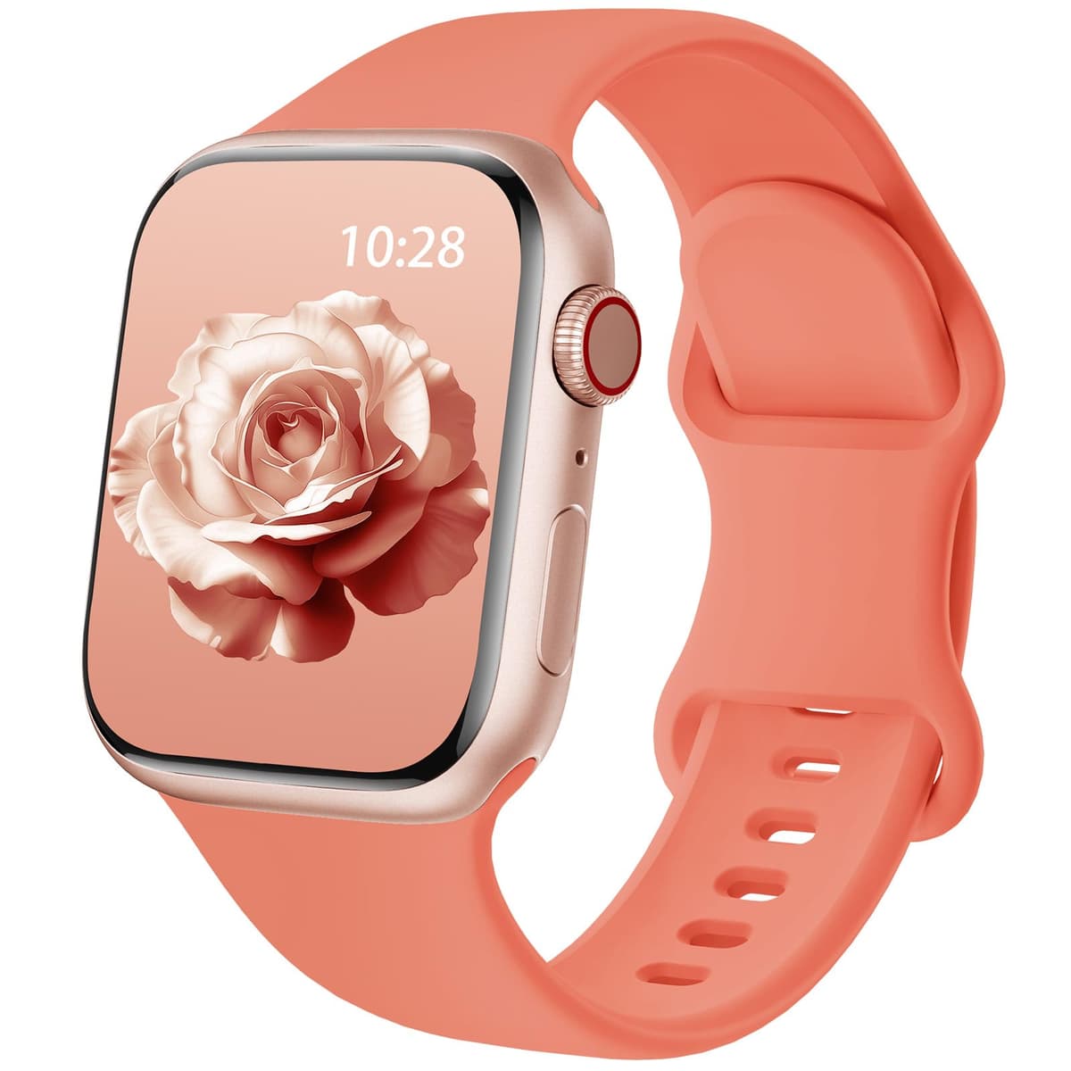 Patented Upgraded Silicone Strap Compatible with Apple Watch Straps 38mm 40mm 41mm 42mm(Series 10) for Women Men,Soft and Breathable Sport Watch Bands for iWatch Series 10 9 8 7 6 5 4 3 2 1 SE — view 36