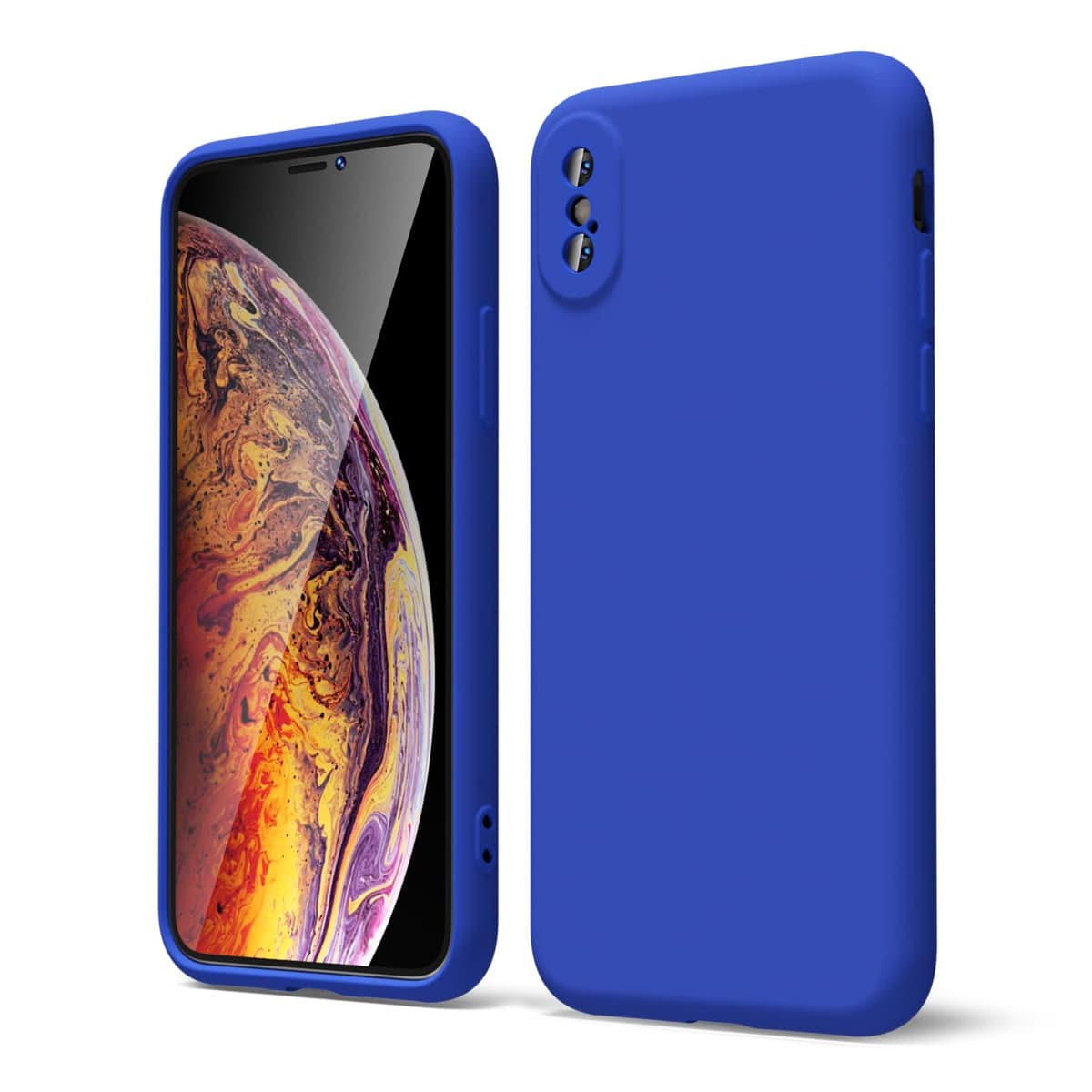 oakxco for iPhone 17 Pro Max Phone Case Liquid Silicone, Cute Thin Slim Grip Soft Rubber Gel for Women Men, Smooth Matte TPU Plain Solid Color Girly Simple Case with Camera Cover, Light Pink — view 868