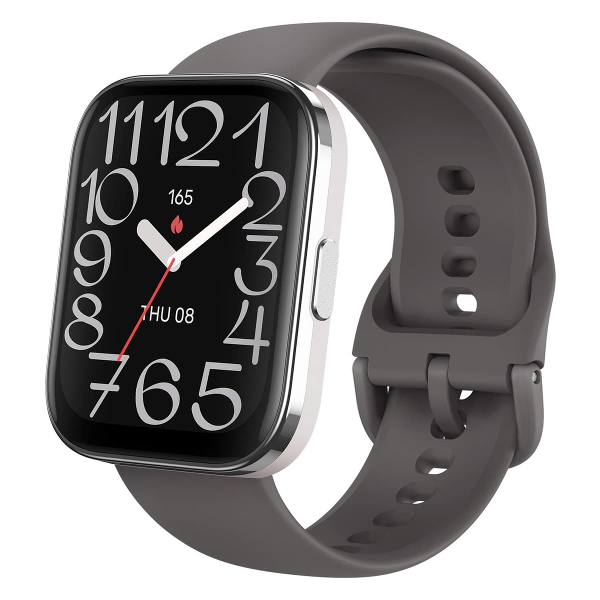 Amazfit Bip 5 Unity Reloj inteligente de actividad física con batería para 11 días, más de 120 modos de deporte, llamadas telefónicas por Bluetooth, monitorización de la salud y esferas personalizable Charcoal Bip 5 Unity