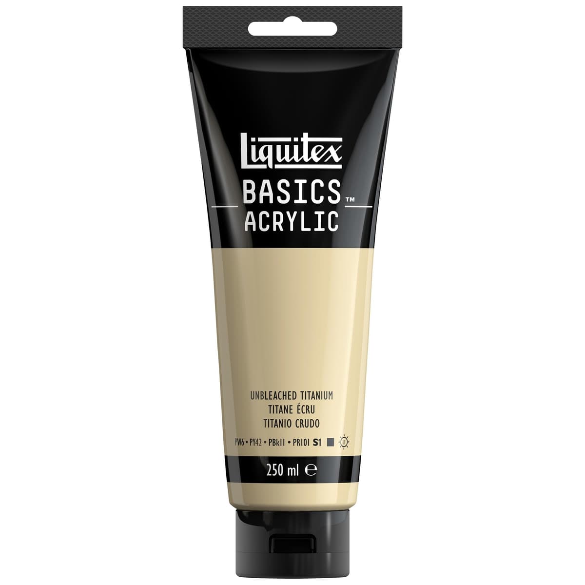 LIQUITEX Basics Acrylic Paint, Mars Black, 118 ml Tube — view 147