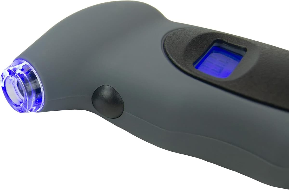 AA Digital Tyre Pressure Gauge AA1634 - Easy to Use on Cars Motorbikes Vans Bicycles - Backlit LCD Screen - 0-100 PSI/0--6.85 Bar — view 4