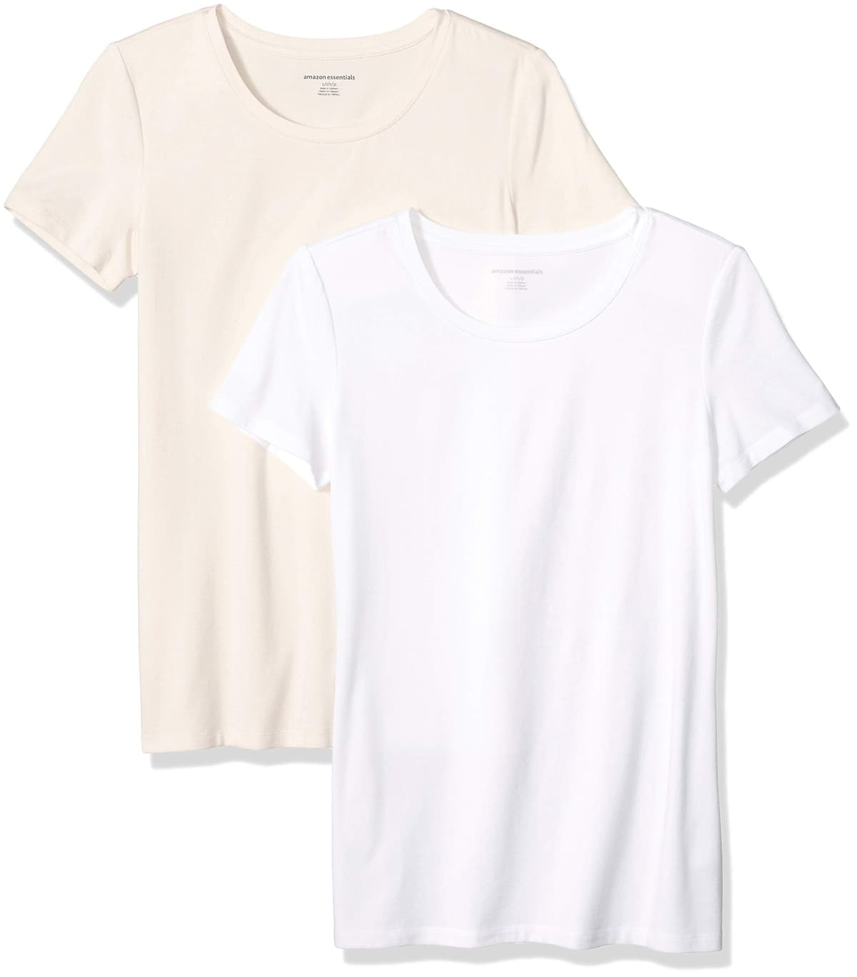 Amazon Essentials Women's Regular-Fit Short-Sleeve T-Shirt (Crewneck and V-Neck Options), Multipacks — view 362