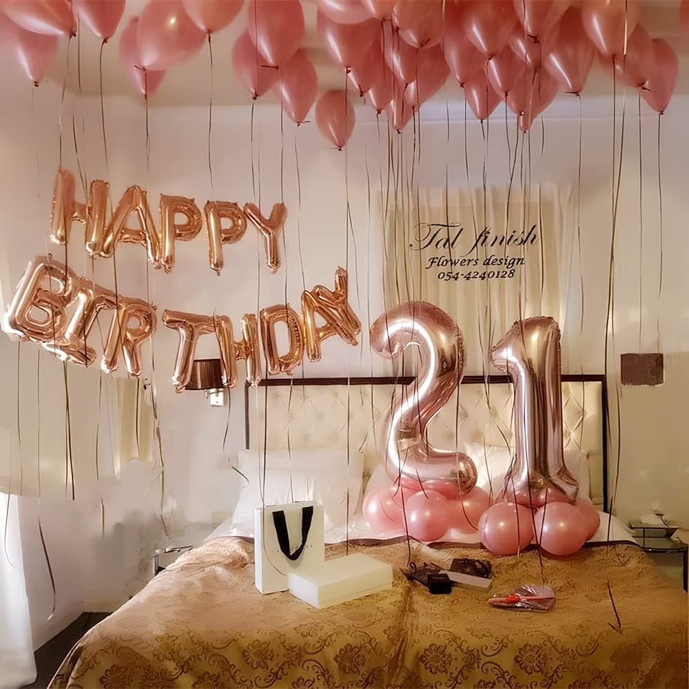 Foil Globo Número 5 Azul 40" (101cm), Inflable Helio o aire, Gigante Numeros 0-9, 10-19, 20-29, 30-100, Grande Globos Decoración para La Boda Aniversario y Cumpleaños Fiestas — view 47